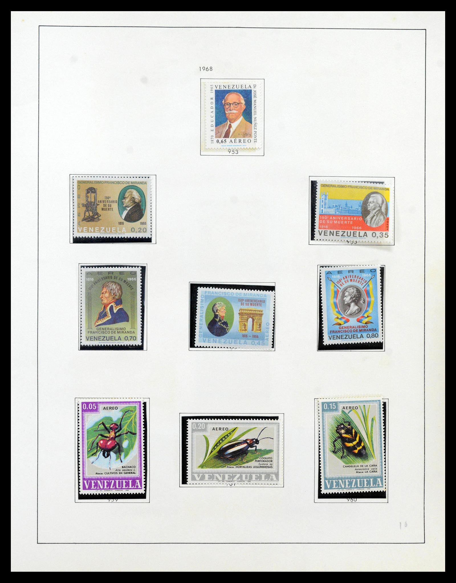 39436 0066 - Stamp collection 39436 Venezuela 1859-1985.