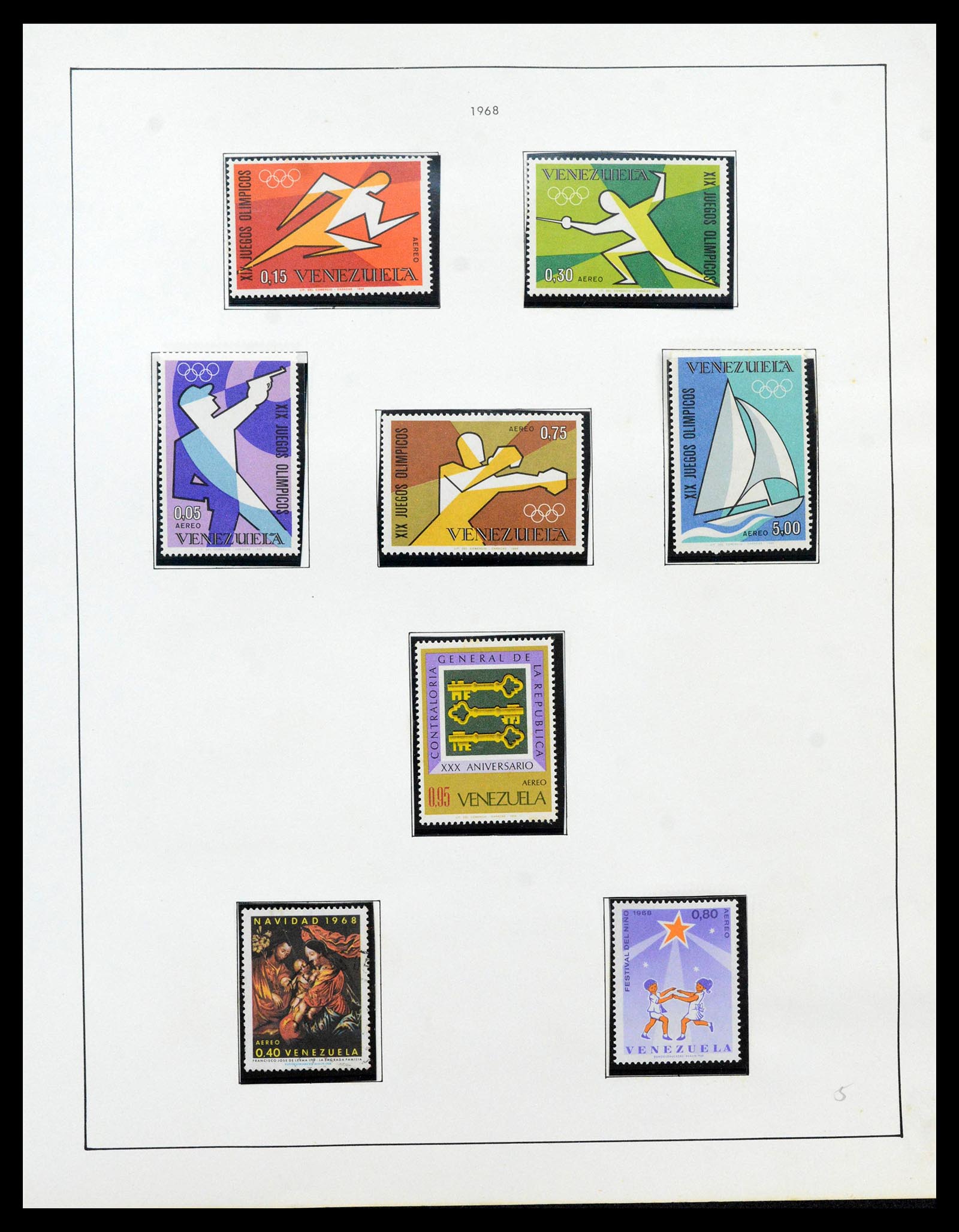 39436 0067 - Stamp collection 39436 Venezuela 1859-1985.