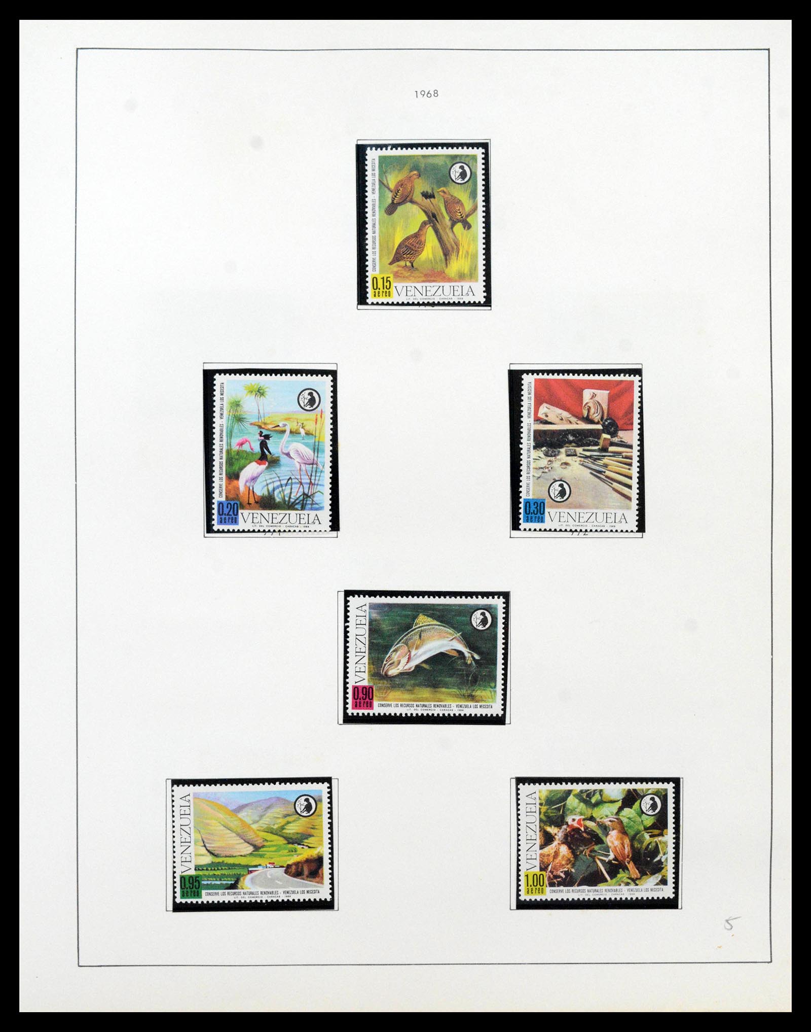 39436 0068 - Stamp collection 39436 Venezuela 1859-1985.