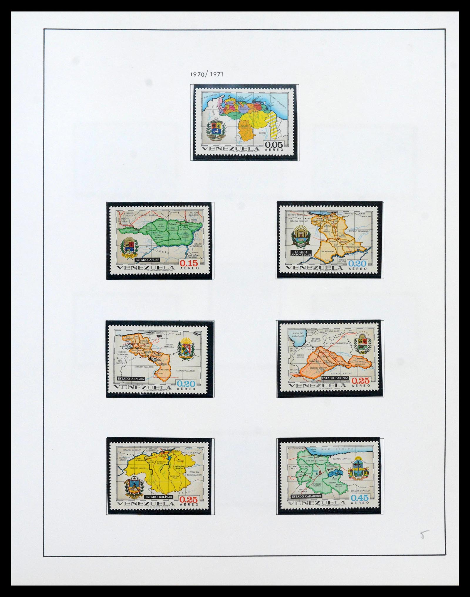 39436 0074 - Stamp collection 39436 Venezuela 1859-1985.