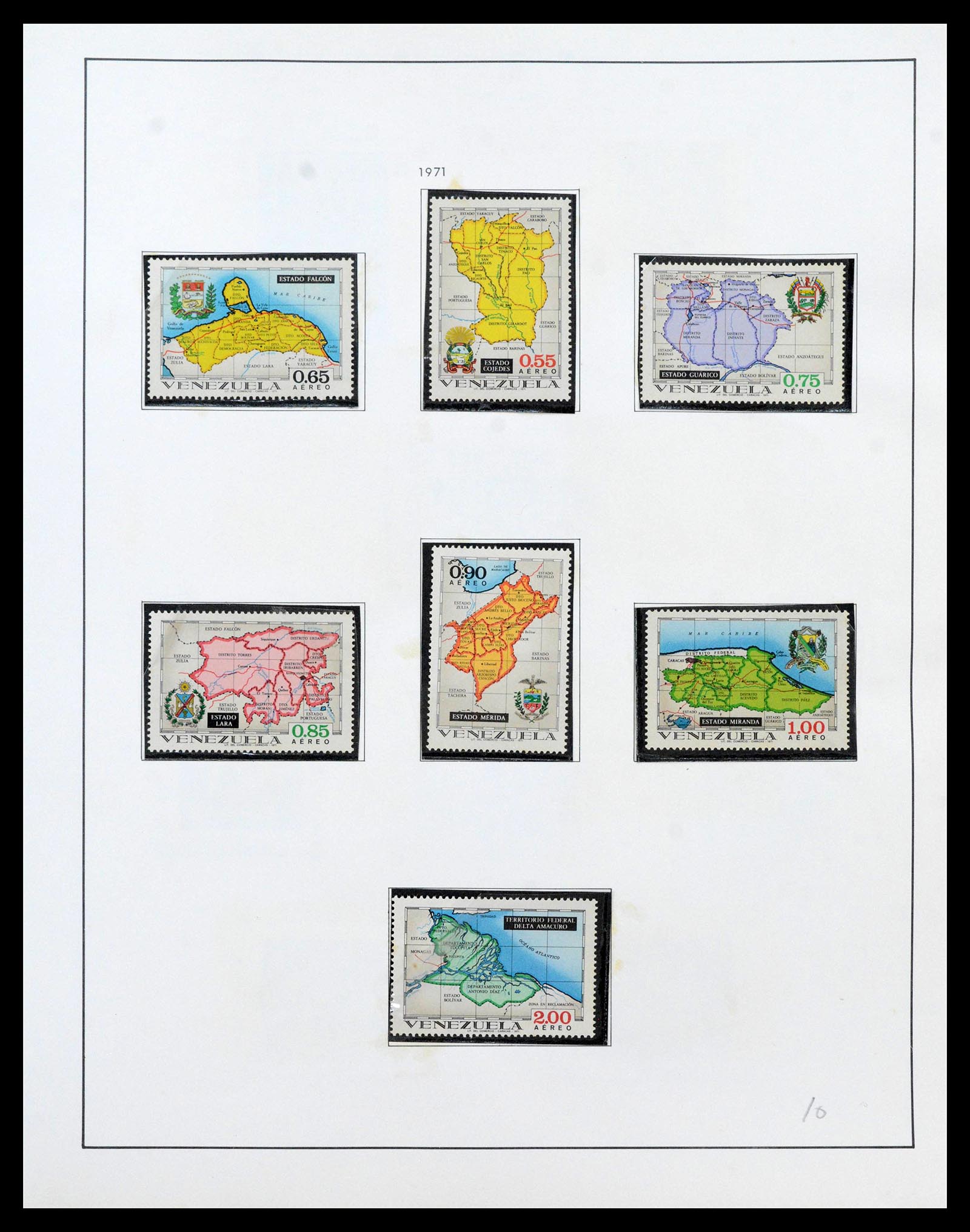 39436 0075 - Stamp collection 39436 Venezuela 1859-1985.