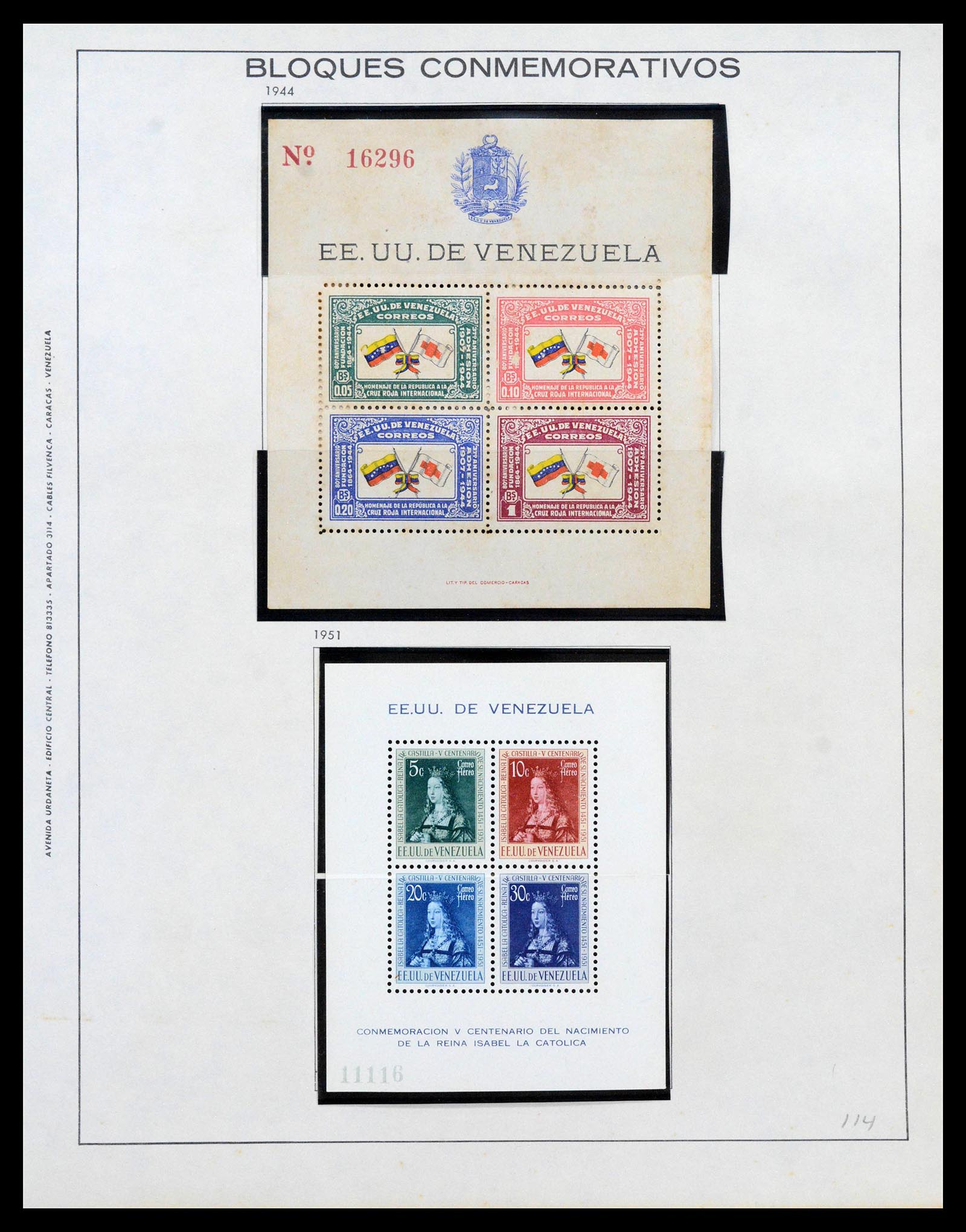 39436 0078 - Stamp collection 39436 Venezuela 1859-1985.