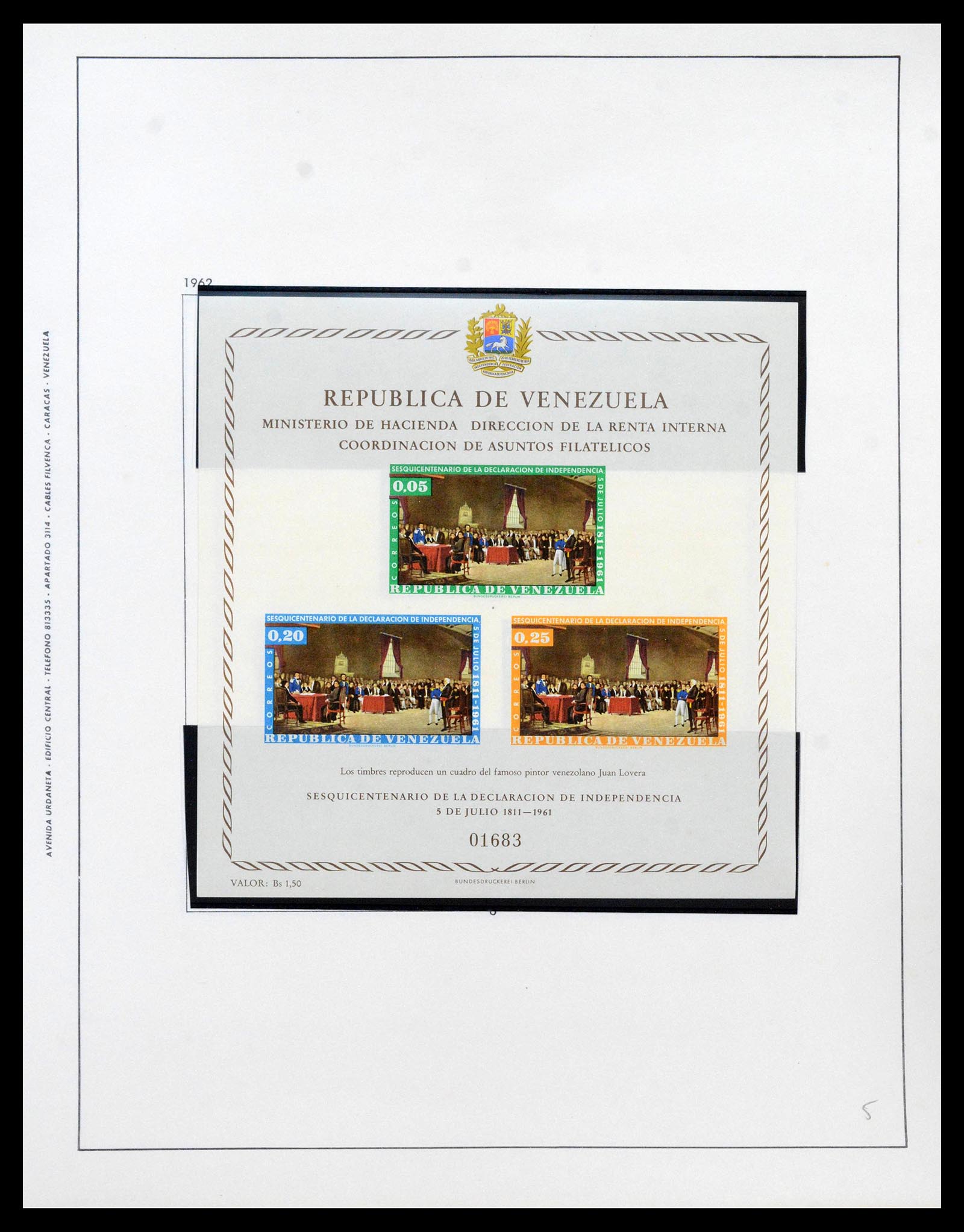 39436 0081 - Stamp collection 39436 Venezuela 1859-1985.