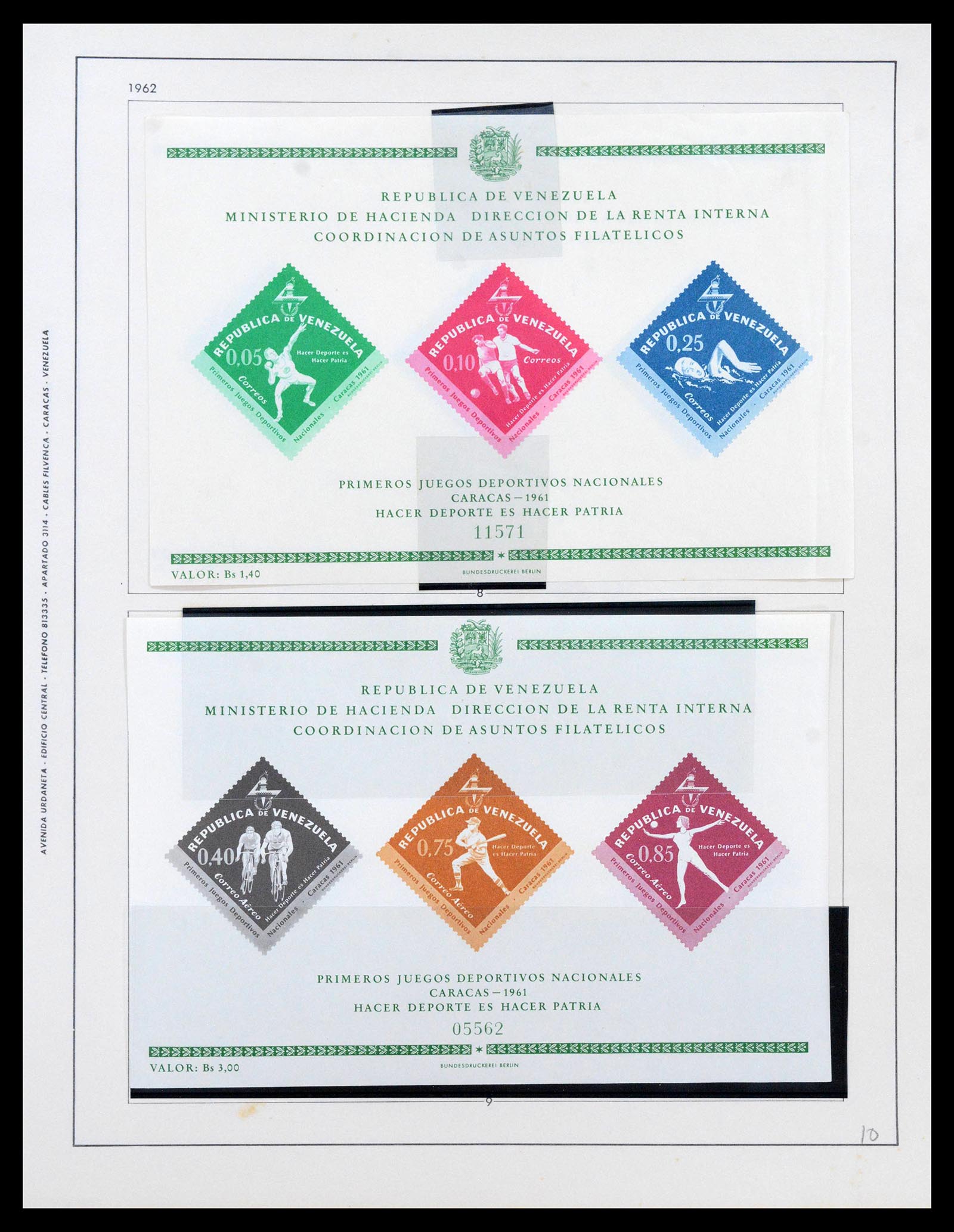 39436 0084 - Stamp collection 39436 Venezuela 1859-1985.