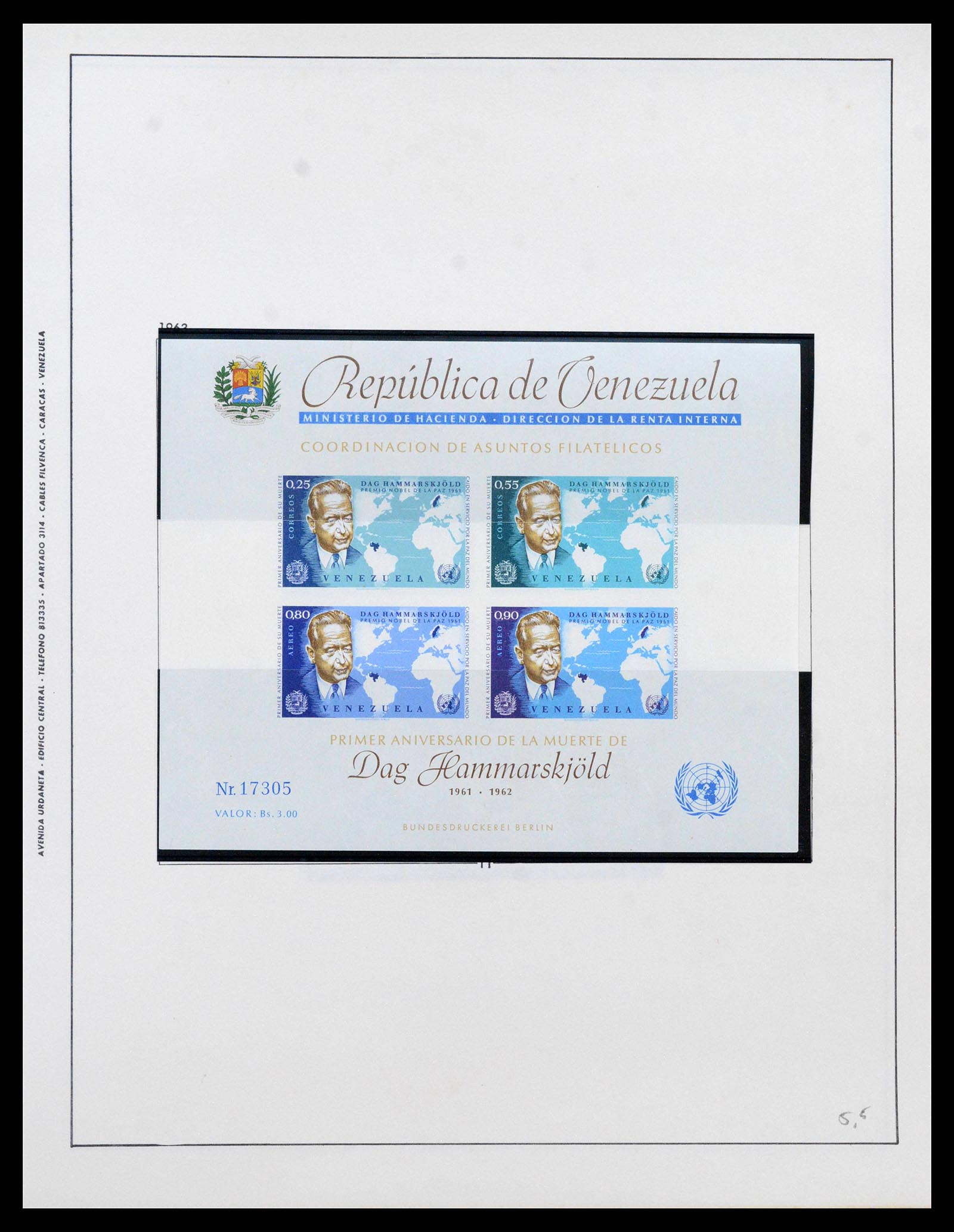 39436 0086 - Stamp collection 39436 Venezuela 1859-1985.