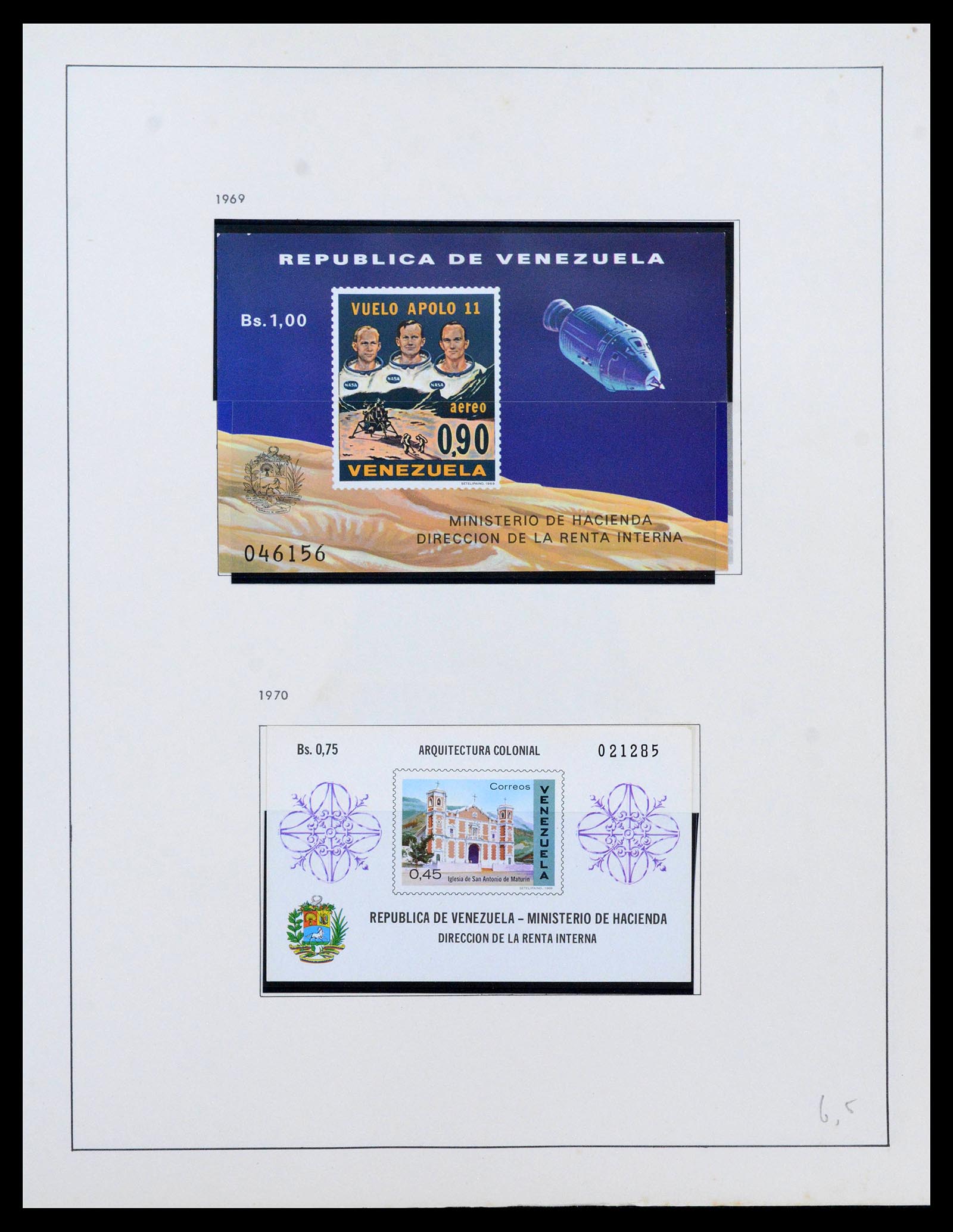 39436 0088 - Stamp collection 39436 Venezuela 1859-1985.