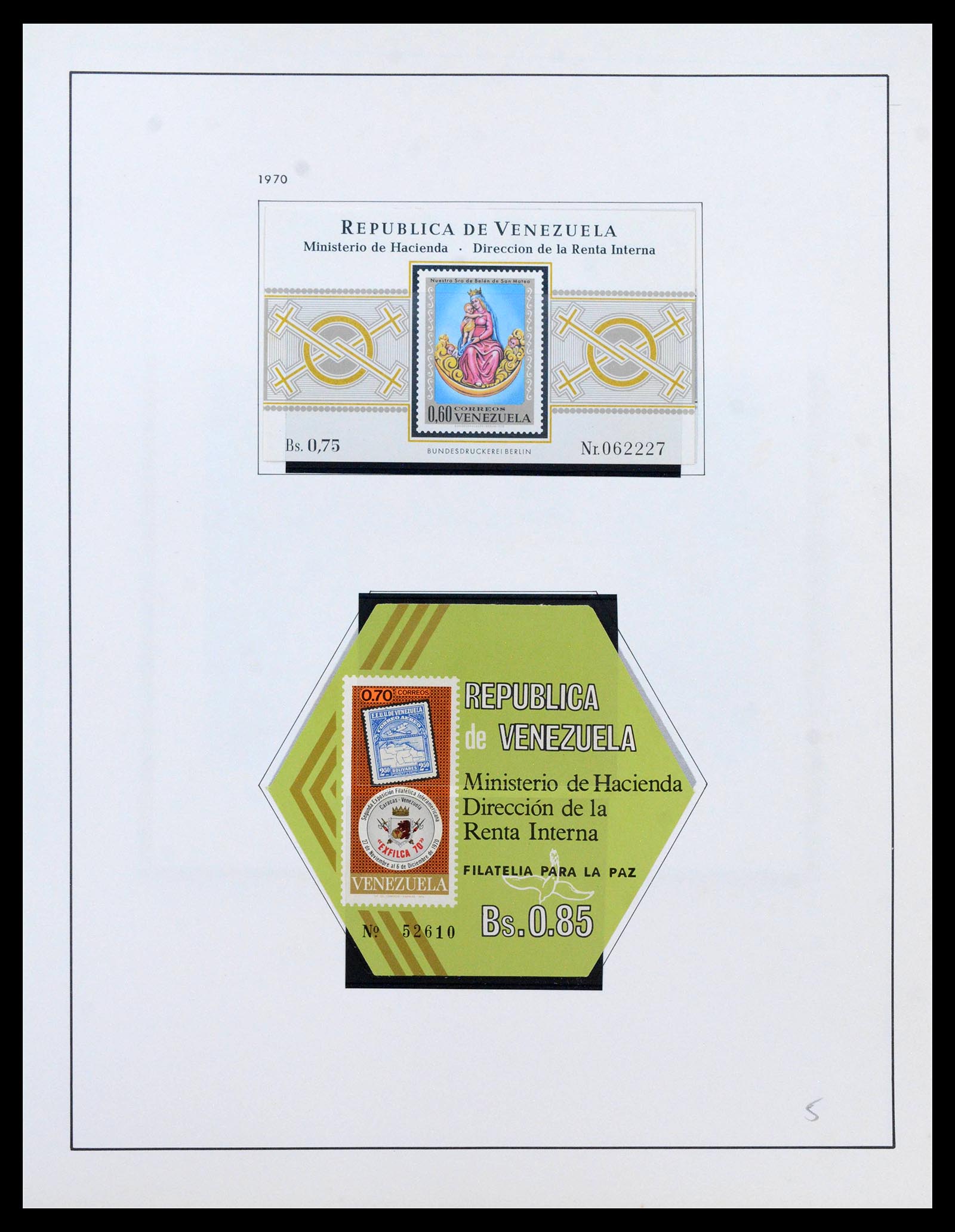 39436 0089 - Stamp collection 39436 Venezuela 1859-1985.