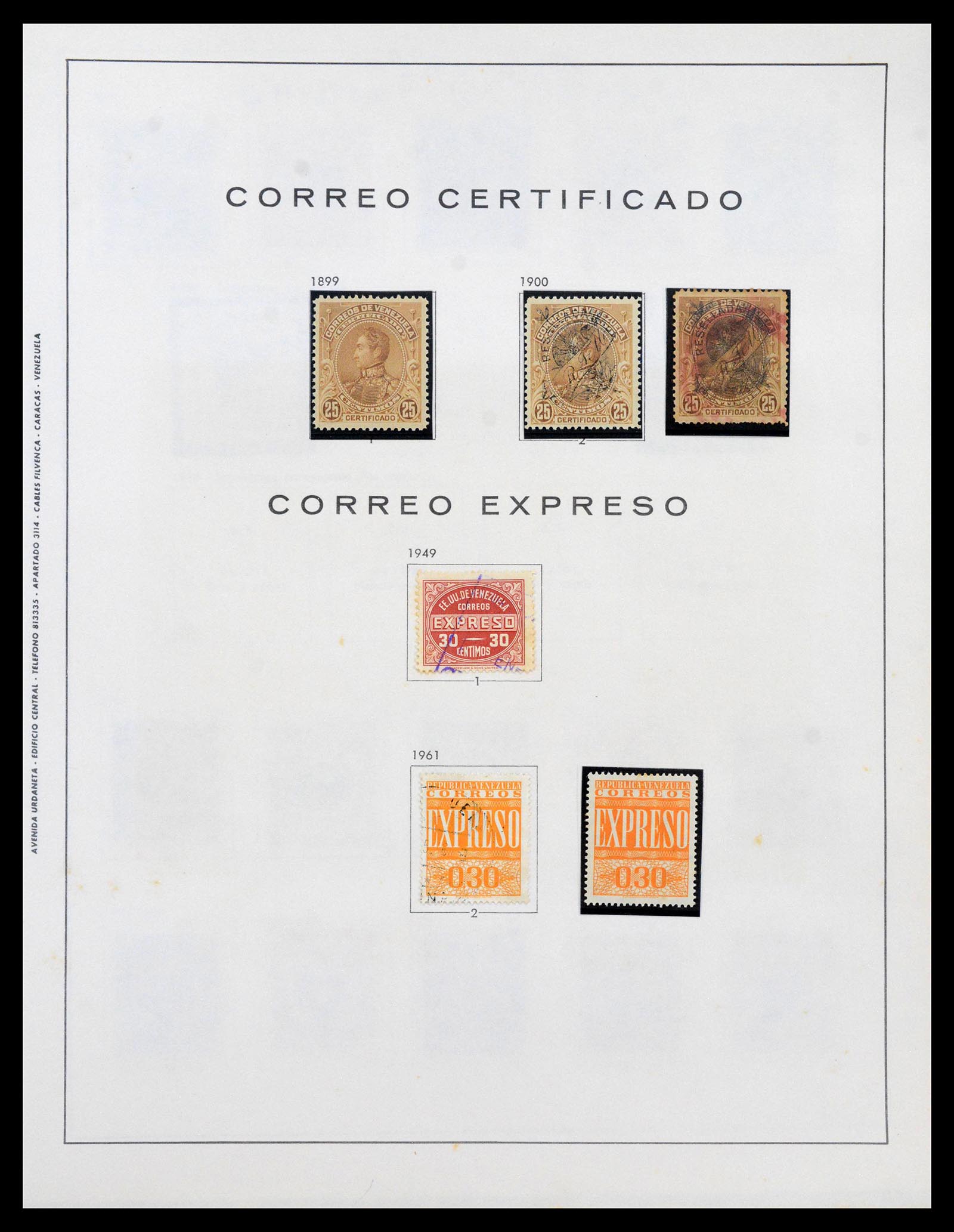 39436 0094 - Stamp collection 39436 Venezuela 1859-1985.