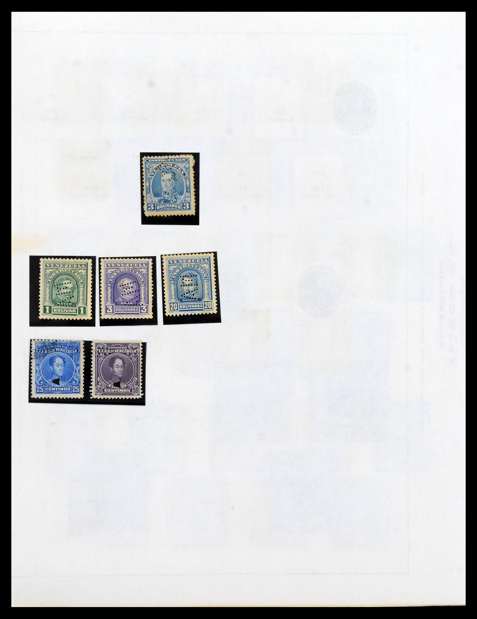 39436 0117 - Stamp collection 39436 Venezuela 1859-1985.