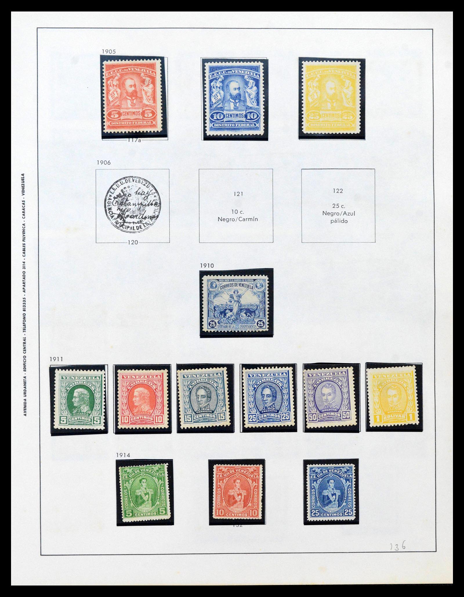 39436 0134 - Stamp collection 39436 Venezuela 1859-1985.