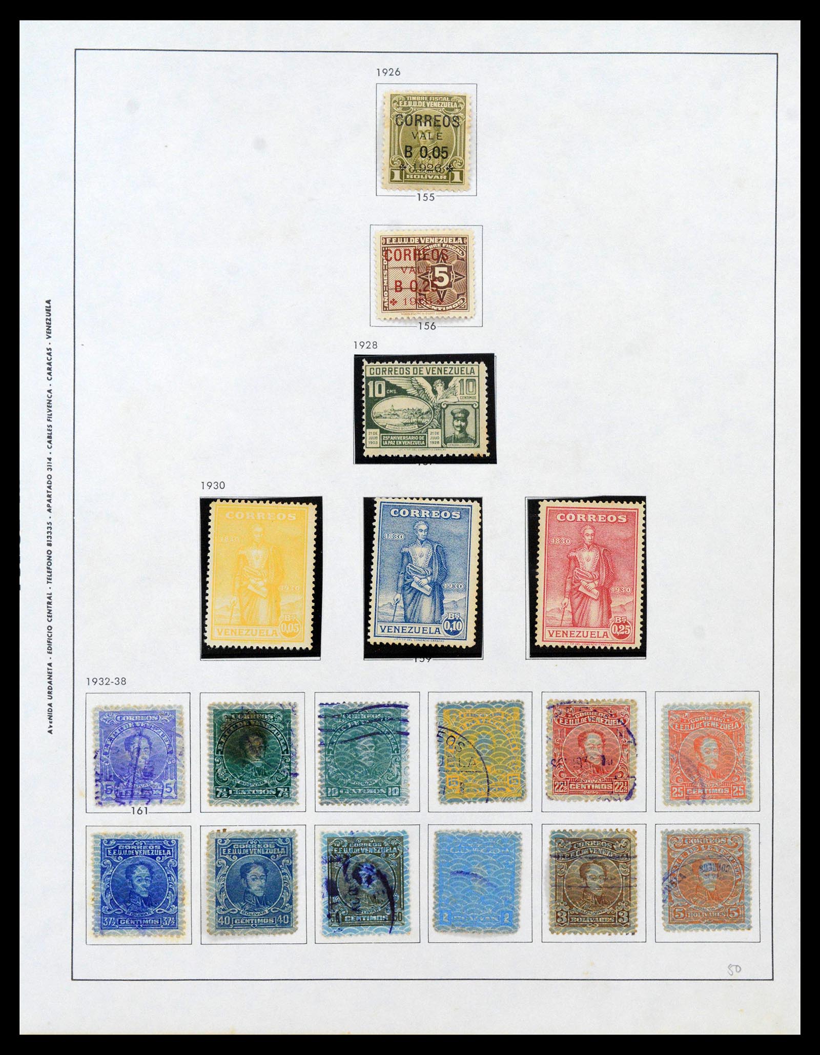 39436 0137 - Stamp collection 39436 Venezuela 1859-1985.