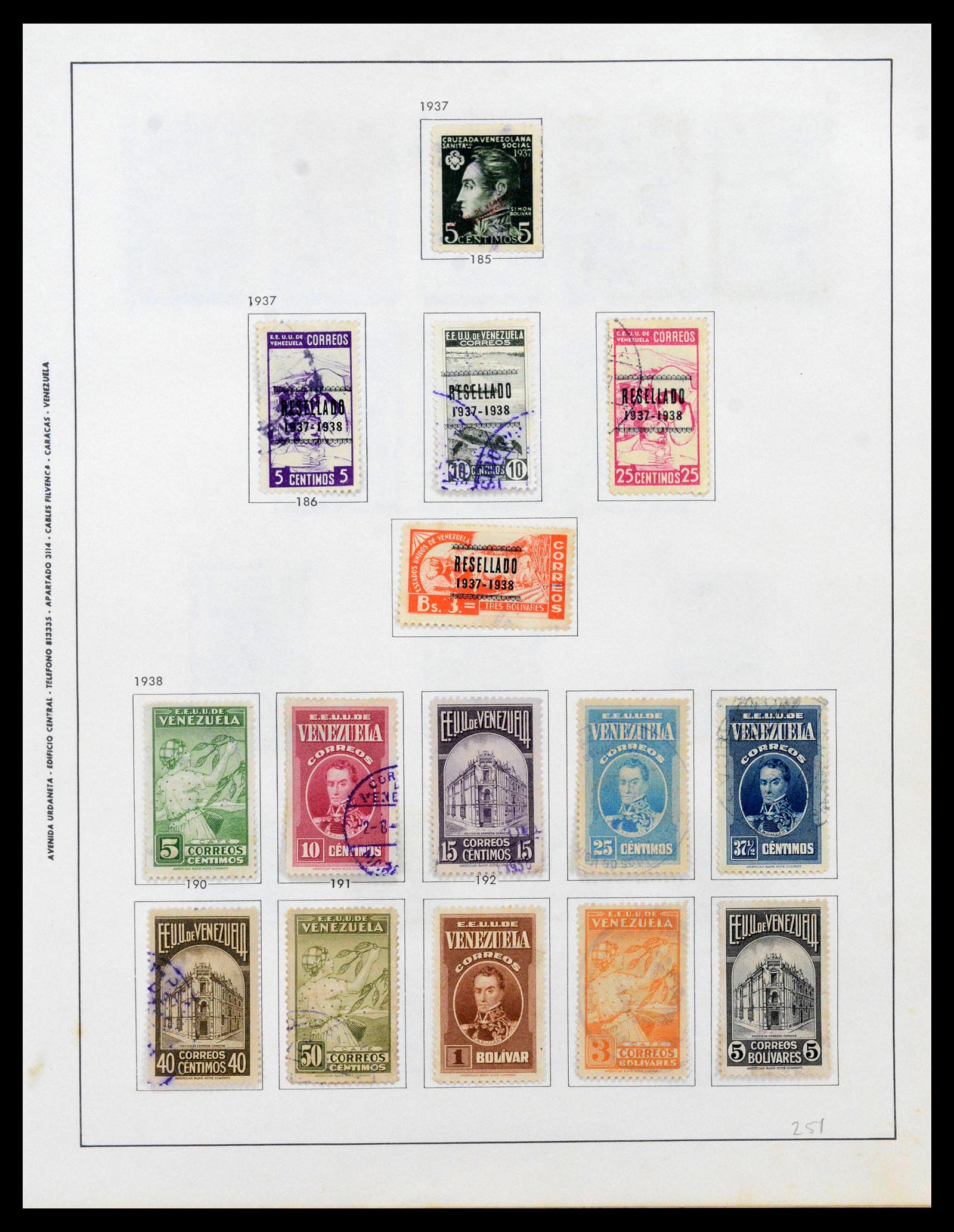 39436 0139 - Stamp collection 39436 Venezuela 1859-1985.