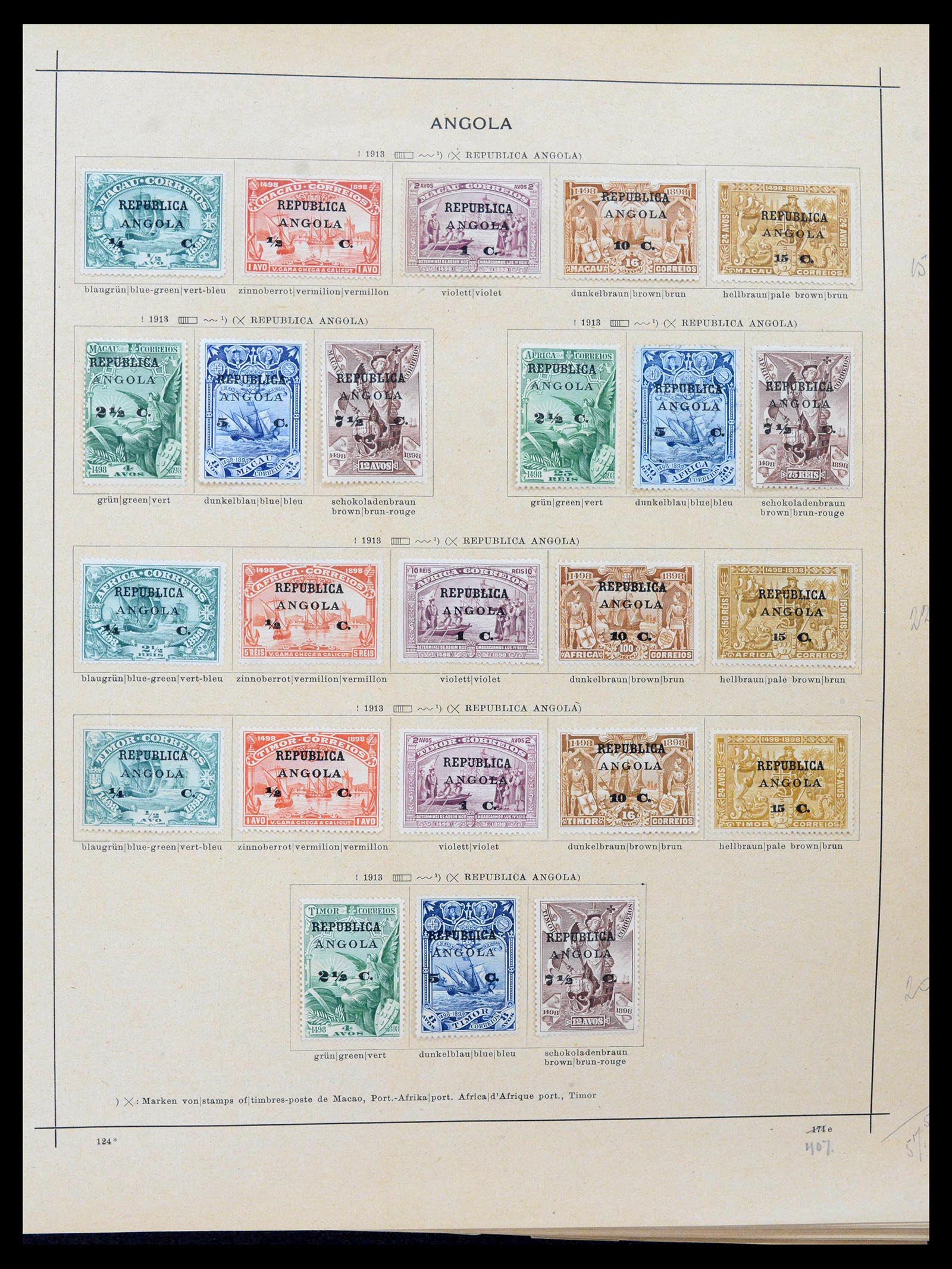 39438 0006 - Stamp collection 39438 Portuguese collonies 1870-1939.