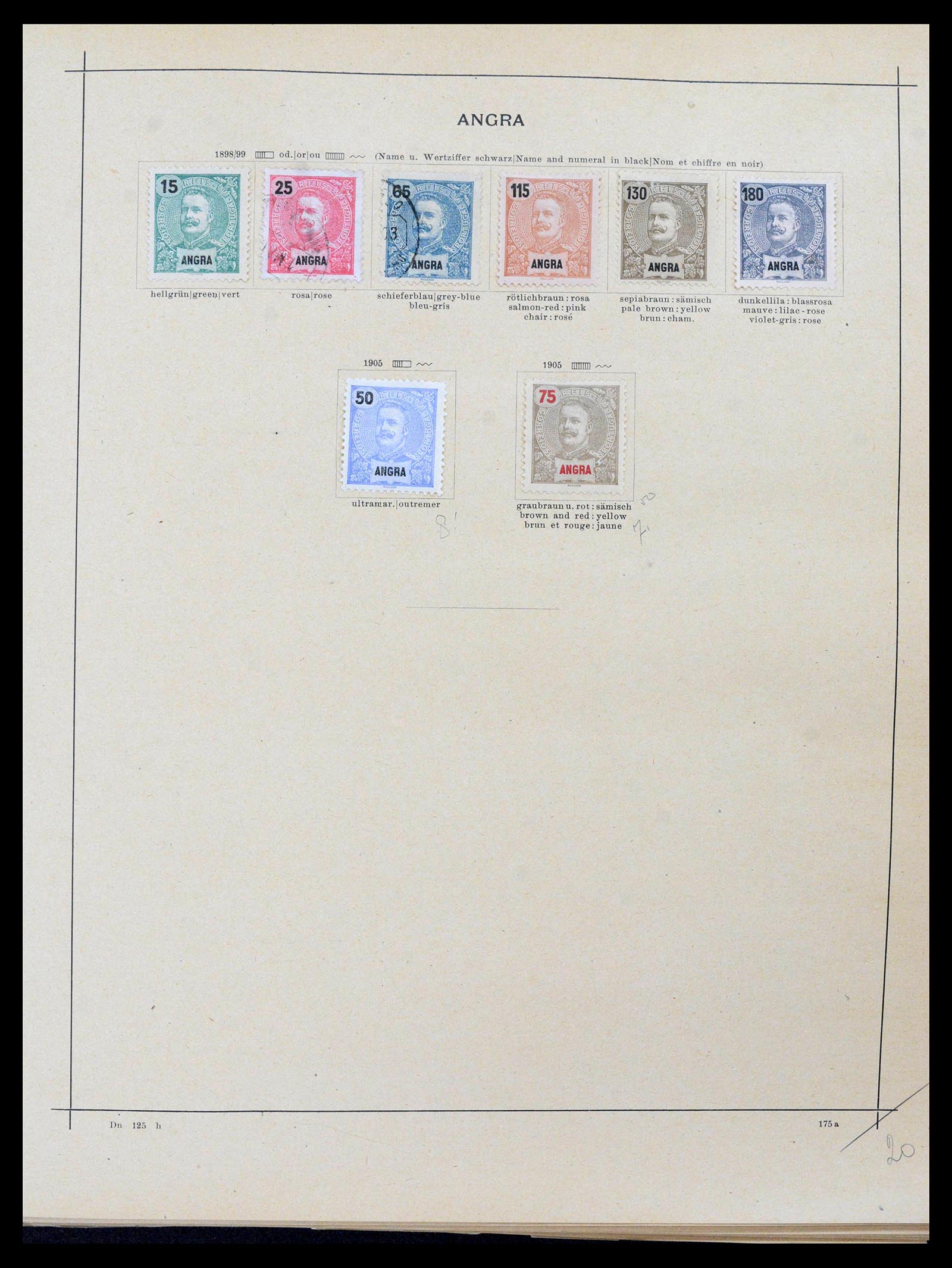 39438 0011 - Stamp collection 39438 Portuguese collonies 1870-1939.