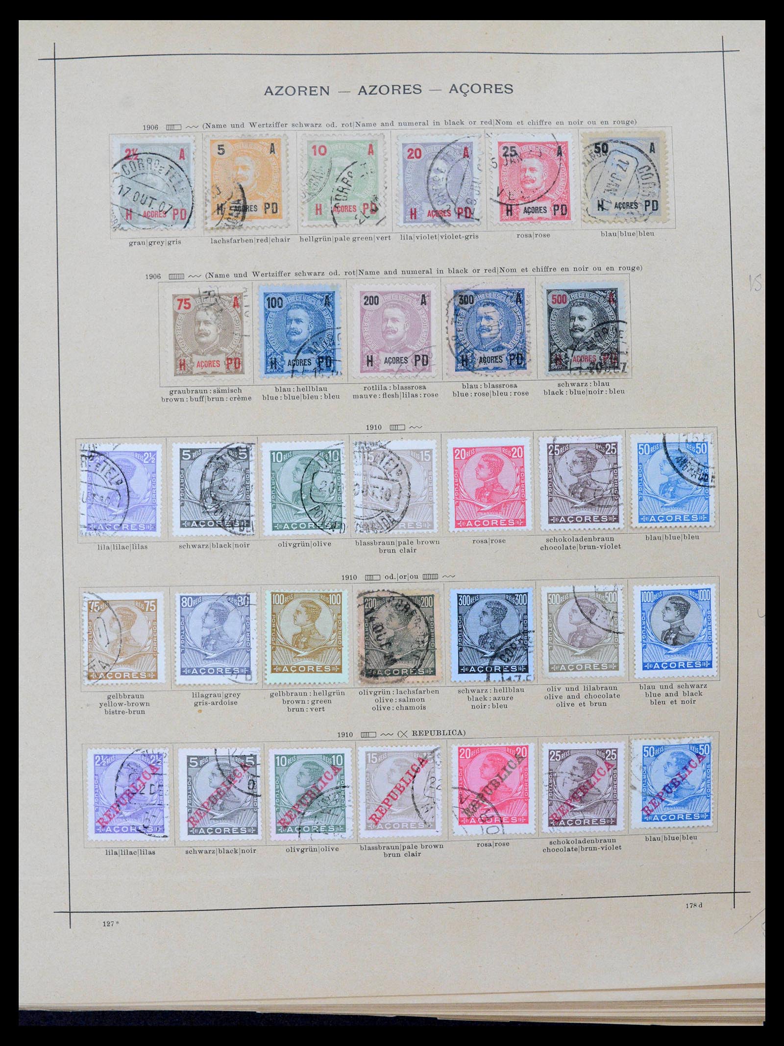 39438 0016 - Stamp collection 39438 Portuguese collonies 1870-1939.