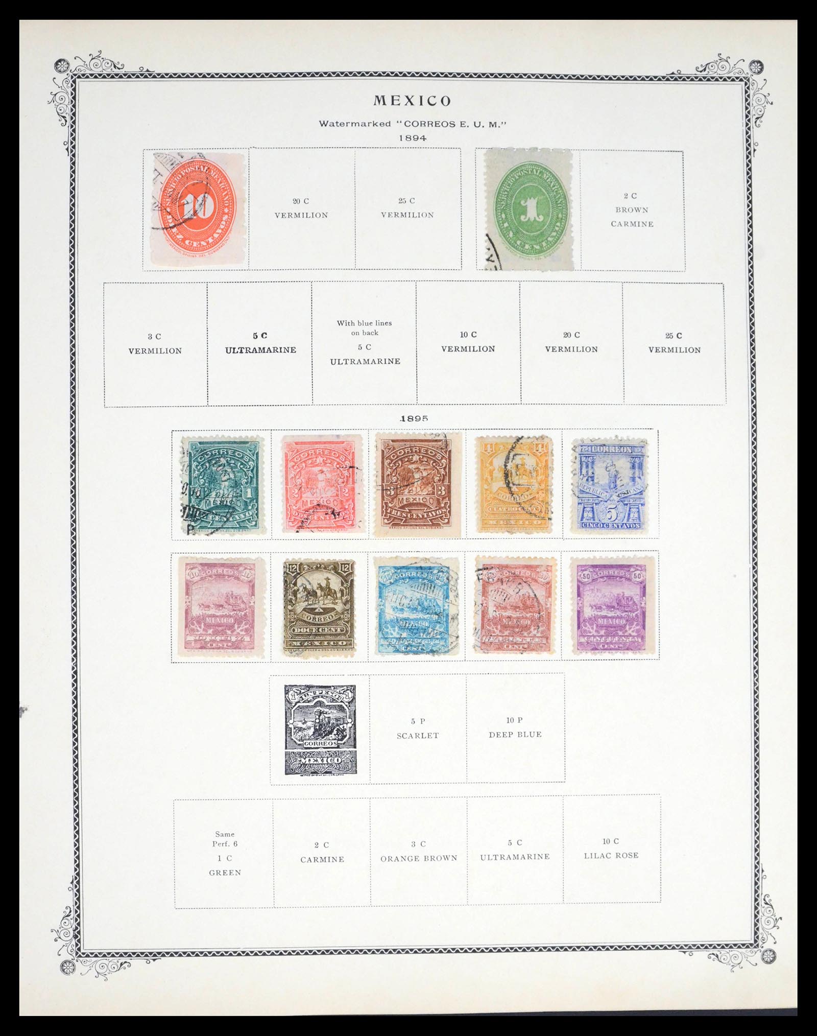 39439 0009 - Stamp collection 39439 Mexico 1856-1950.