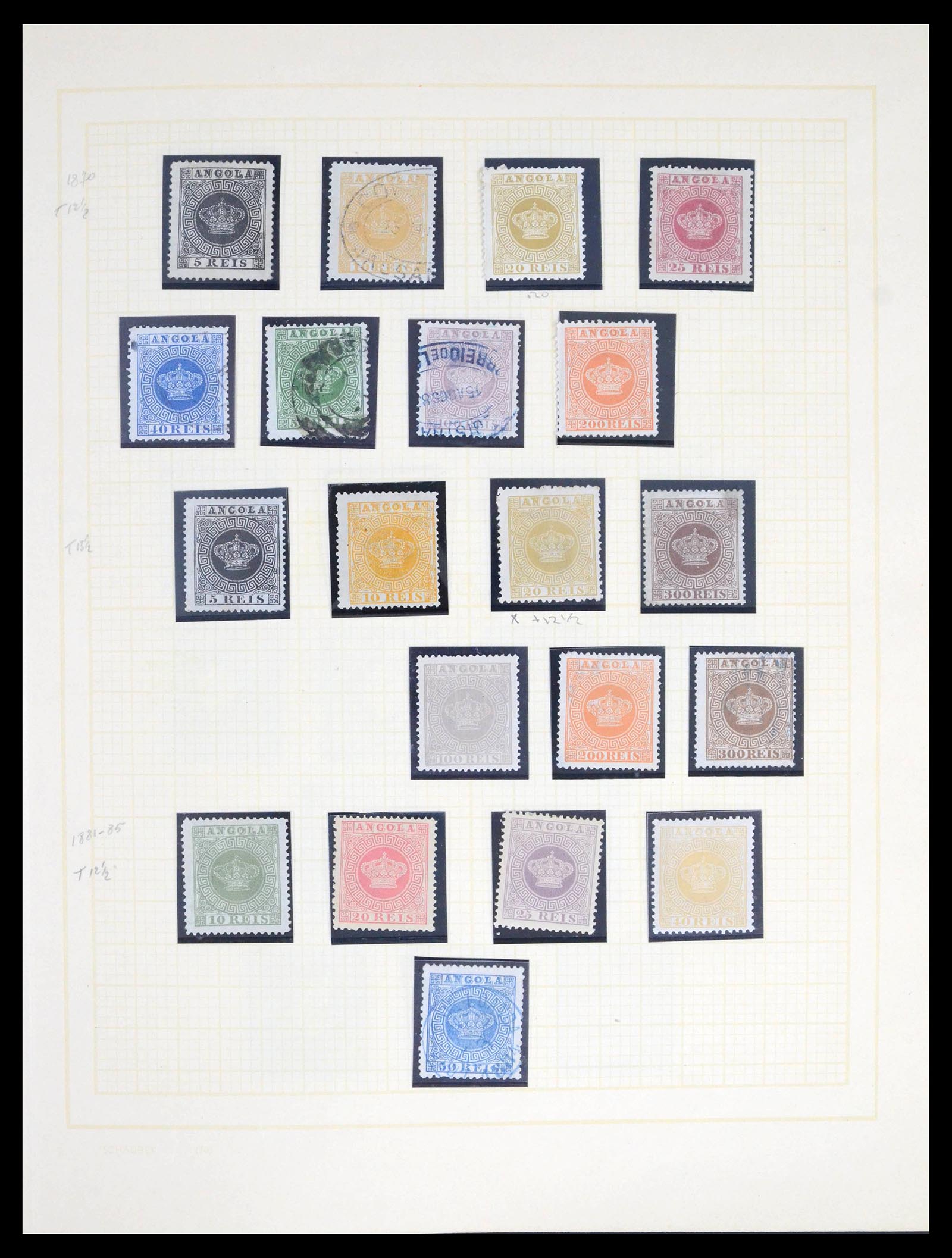 39442 0003 - Stamp collection 39442 Angola 1870-2002.