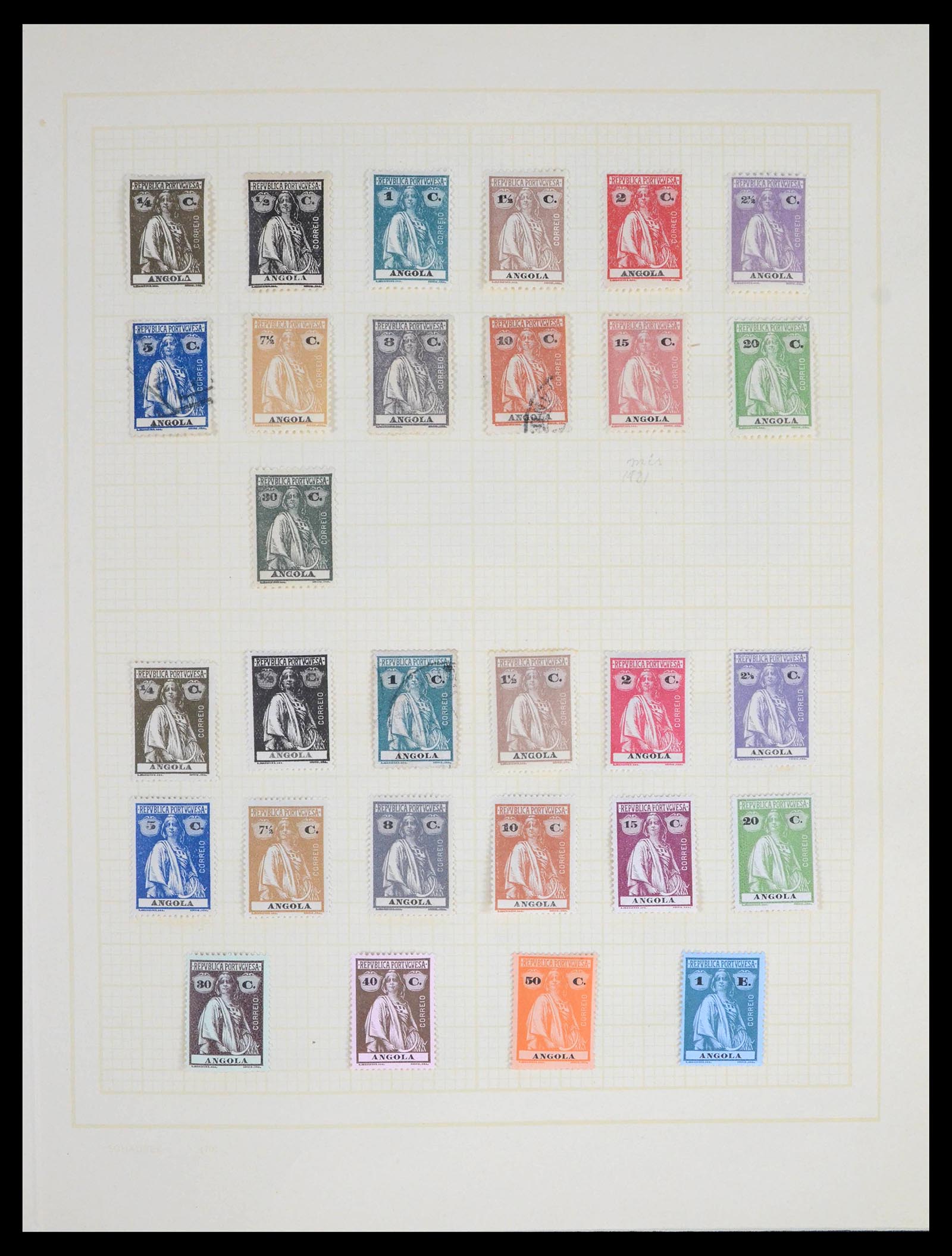 39442 0013 - Stamp collection 39442 Angola 1870-2002.