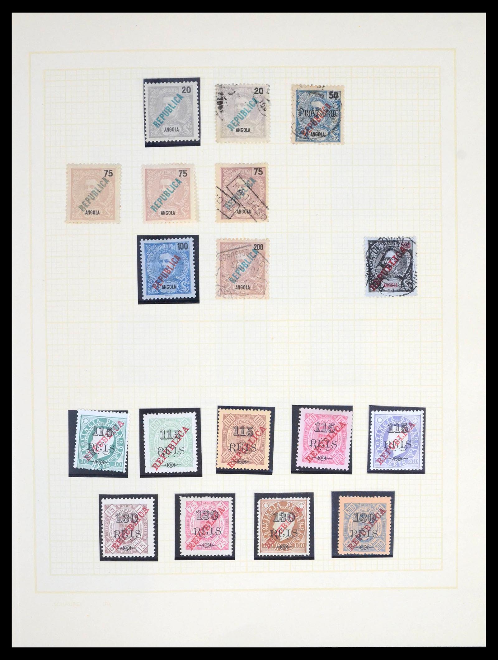 39442 0014 - Stamp collection 39442 Angola 1870-2002.