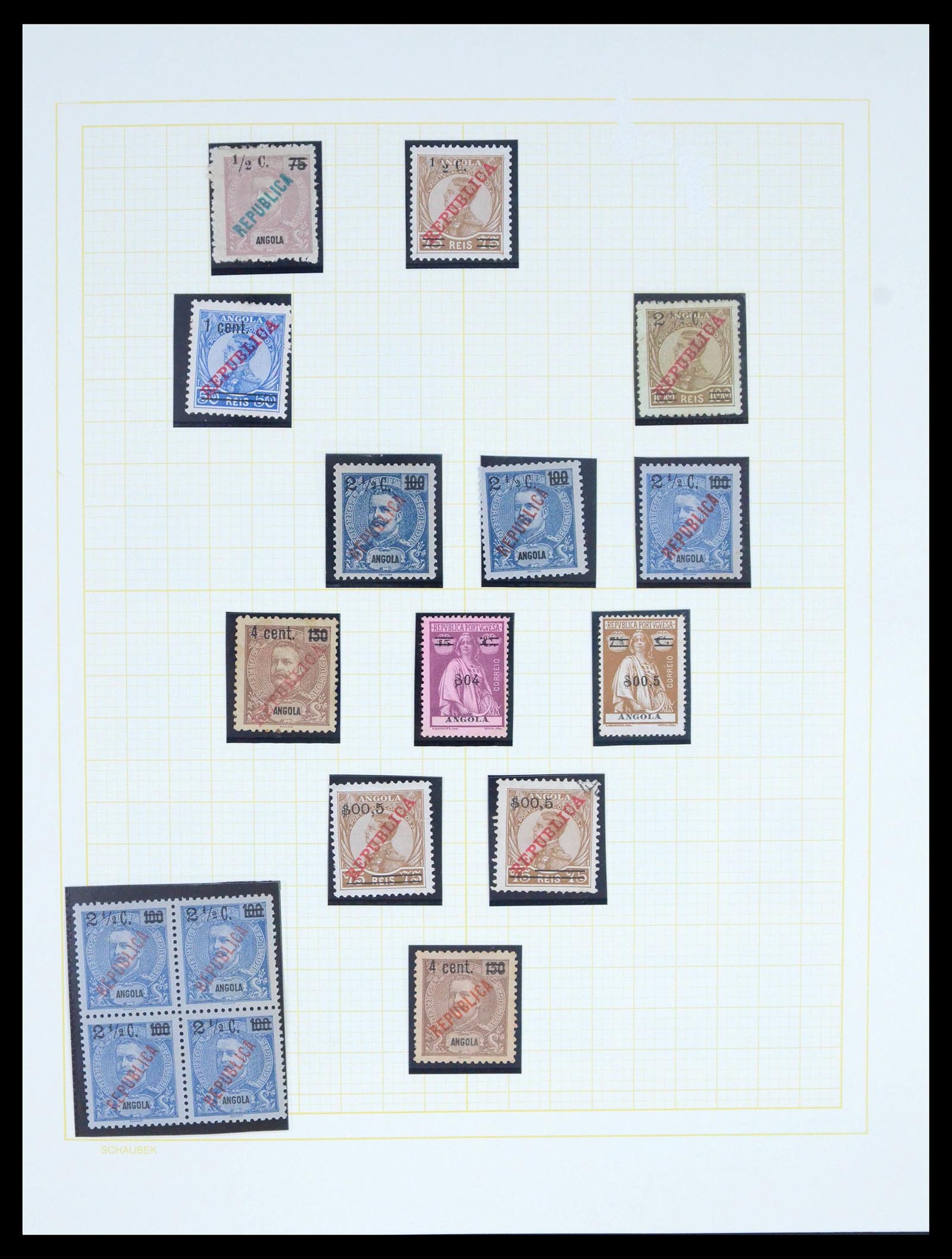 39442 0015 - Stamp collection 39442 Angola 1870-2002.