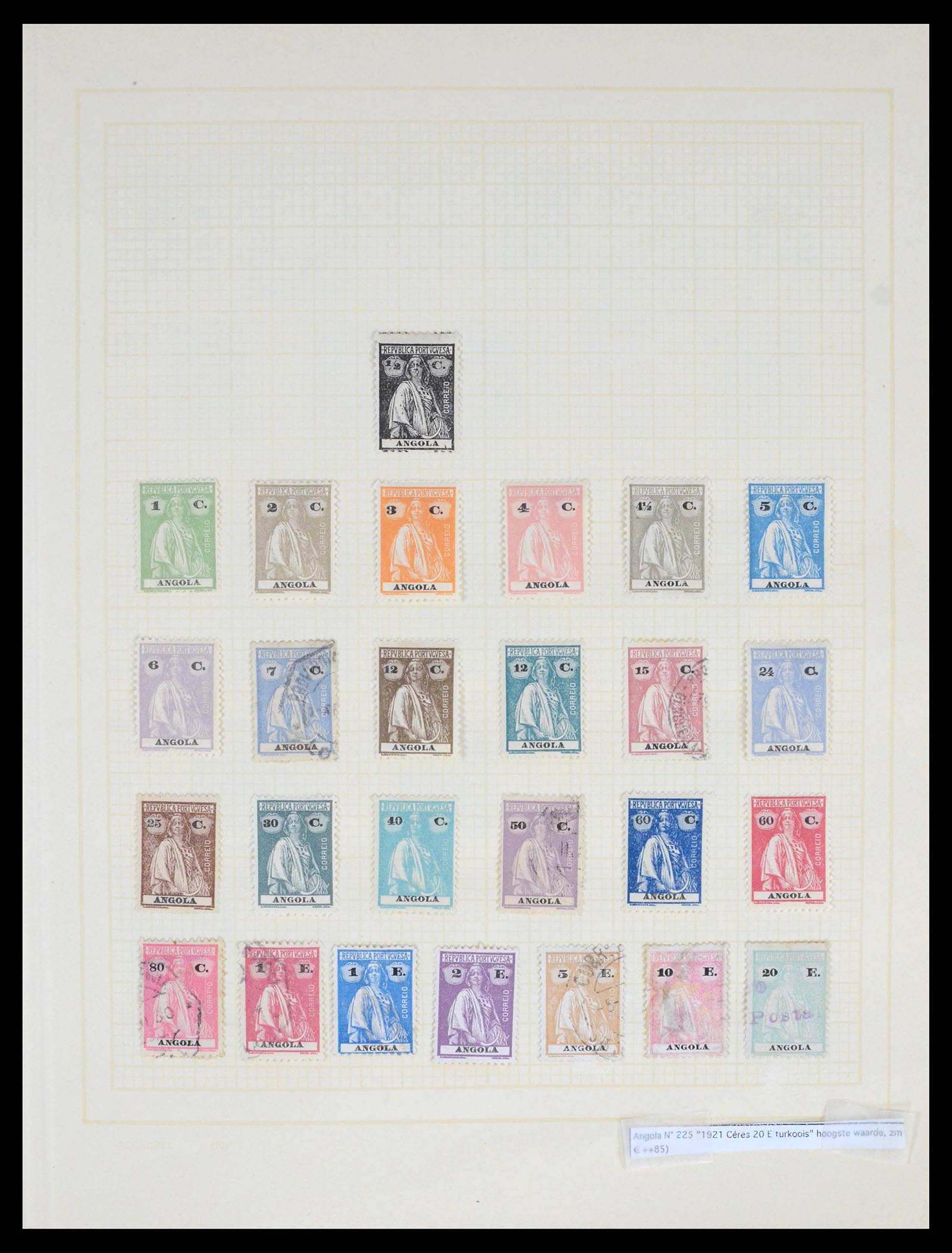 39442 0016 - Stamp collection 39442 Angola 1870-2002.