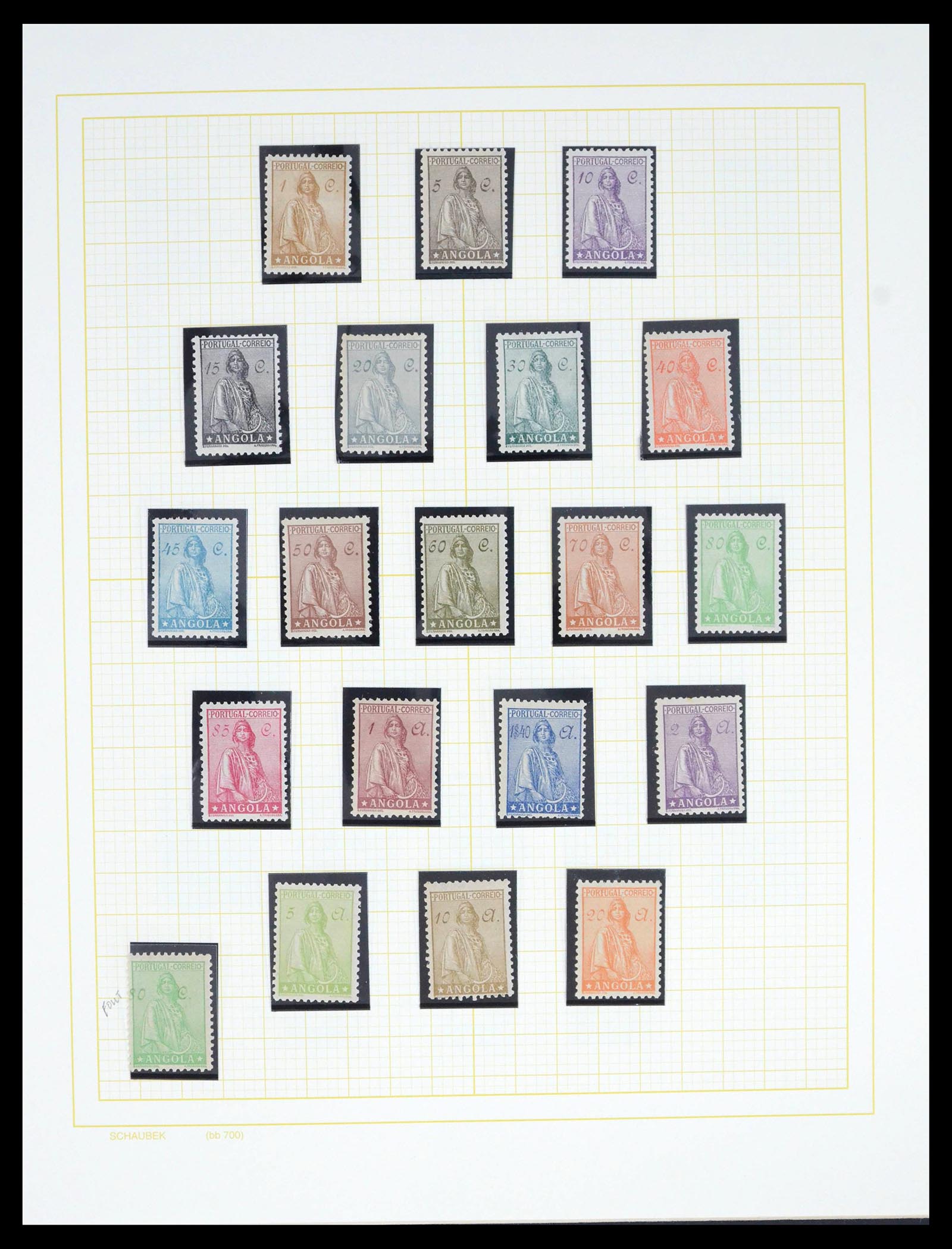 39442 0019 - Stamp collection 39442 Angola 1870-2002.