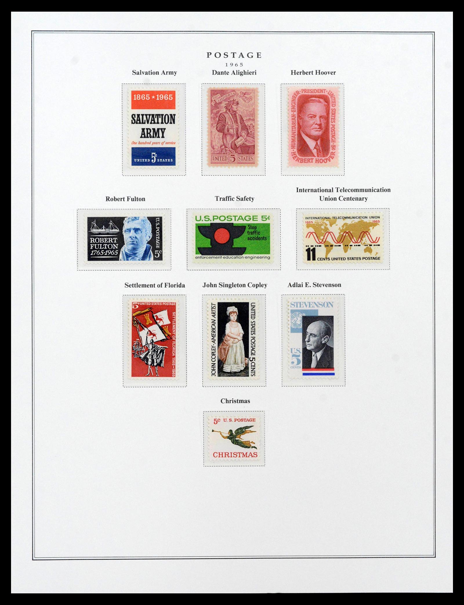 39443 0112 - Postzegelverzameling 39443 USA 1851-1976.
