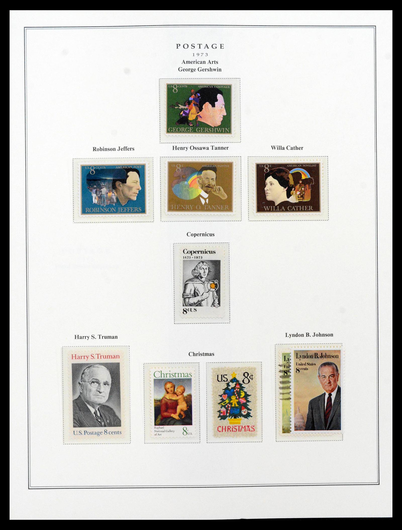 39443 0132 - Postzegelverzameling 39443 USA 1851-1976.