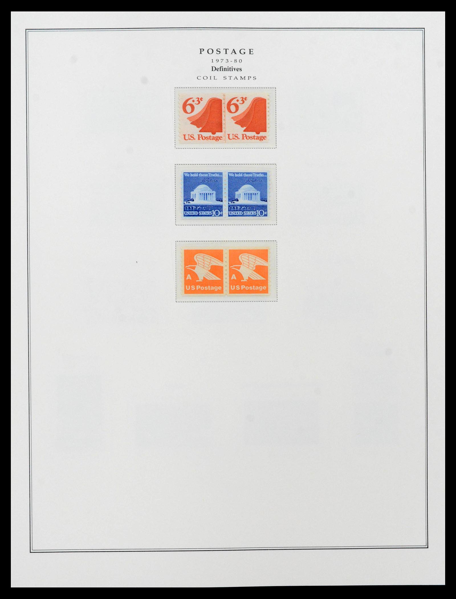 39443 0135 - Postzegelverzameling 39443 USA 1851-1976.