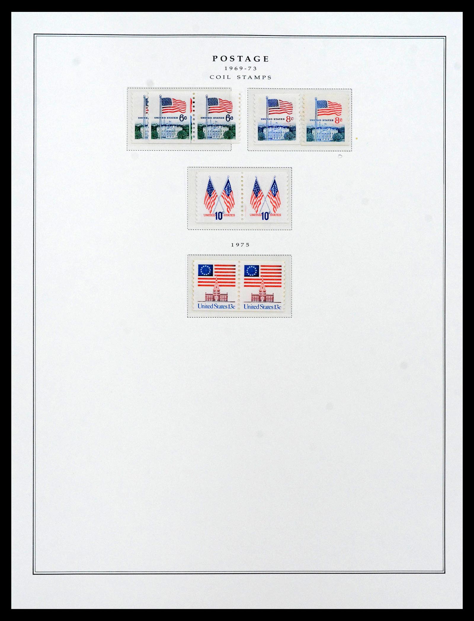 39443 0145 - Postzegelverzameling 39443 USA 1851-1976.