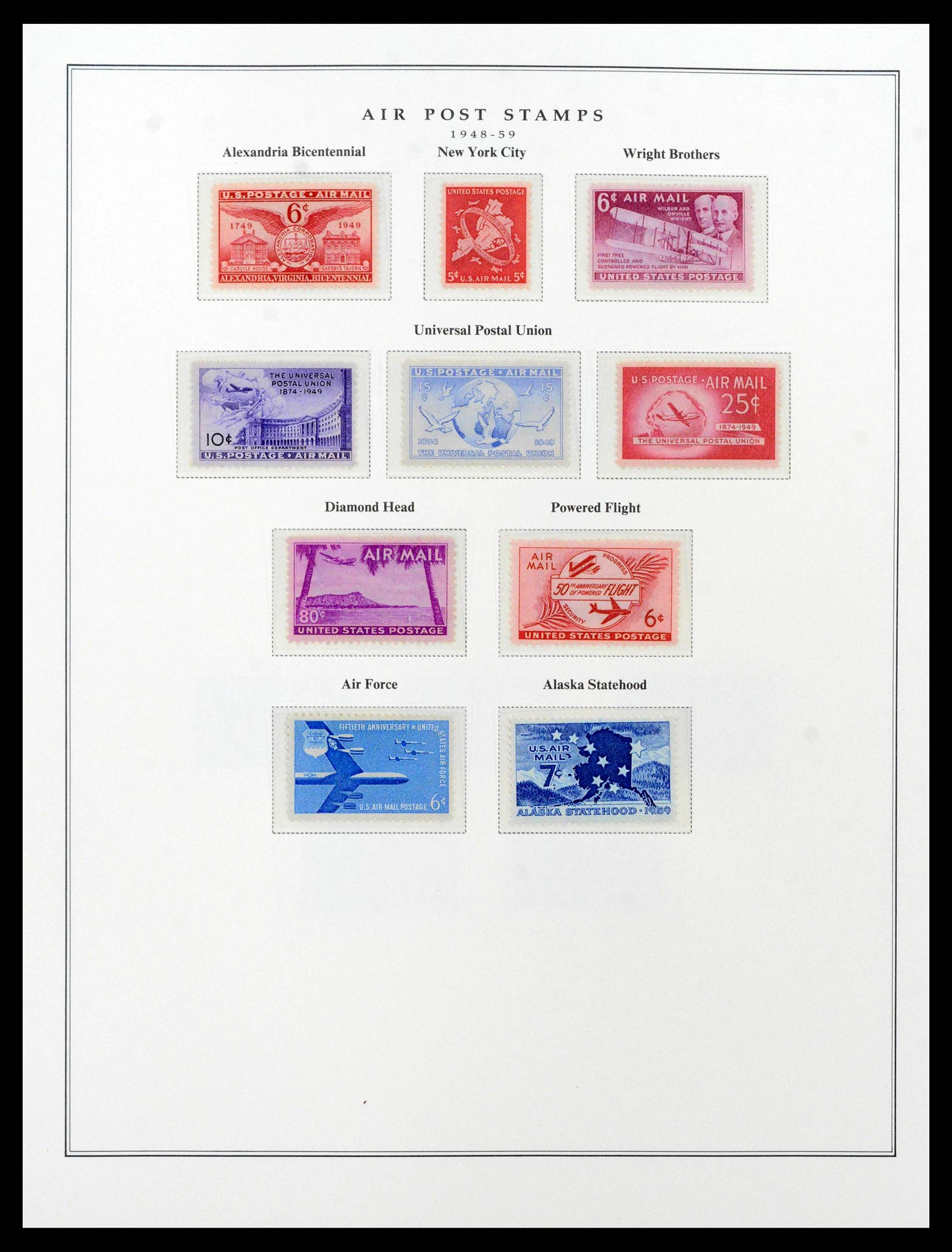 39443 0157 - Postzegelverzameling 39443 USA 1851-1976.
