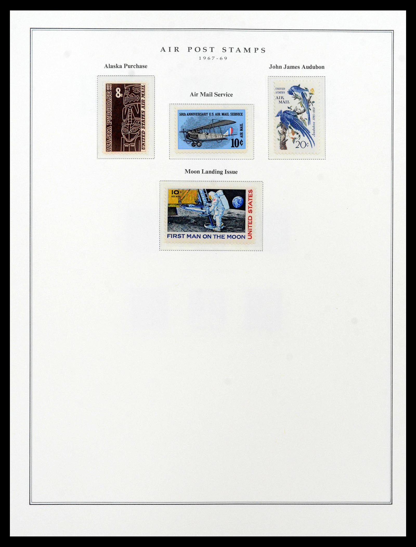 39443 0161 - Postzegelverzameling 39443 USA 1851-1976.