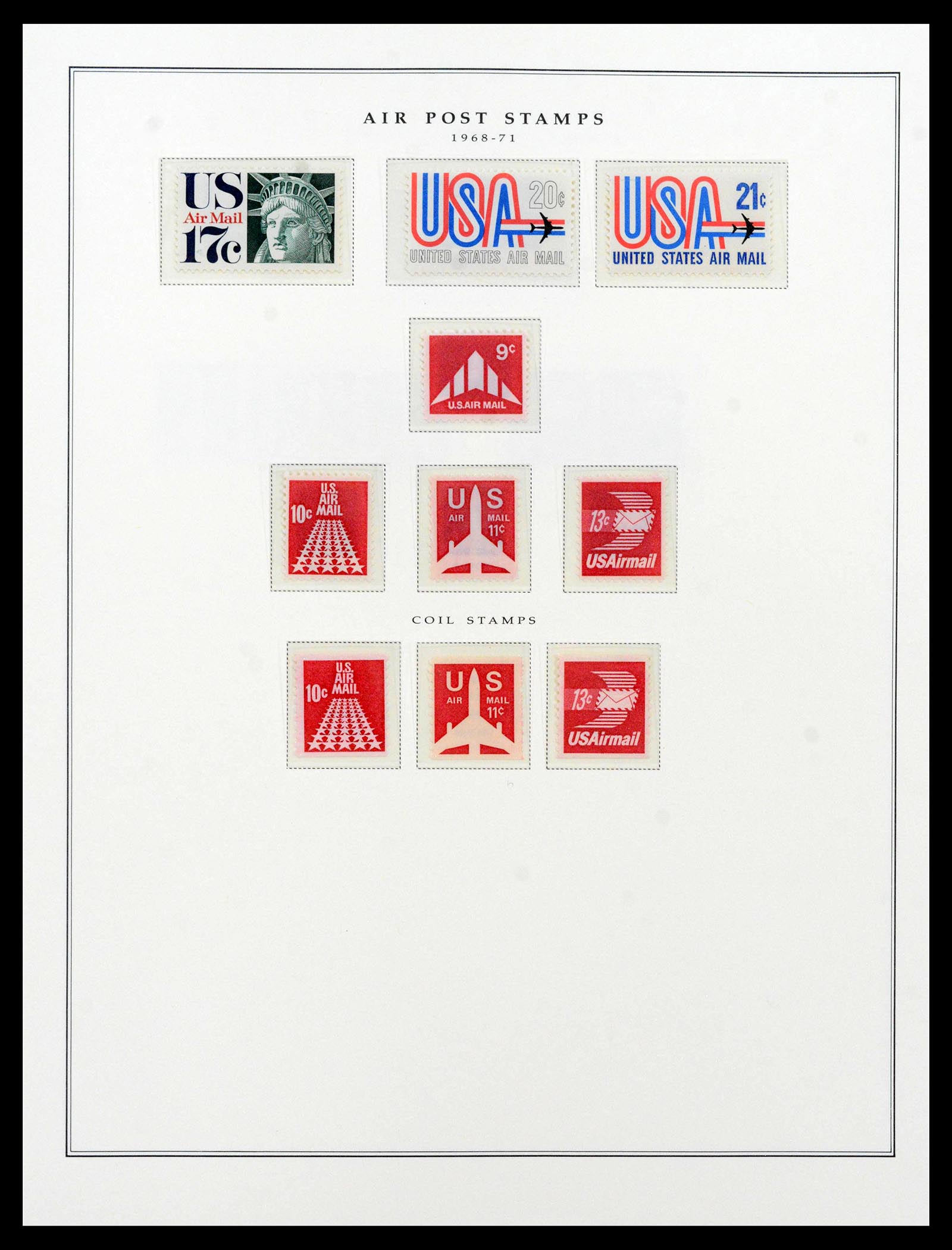 39443 0162 - Postzegelverzameling 39443 USA 1851-1976.