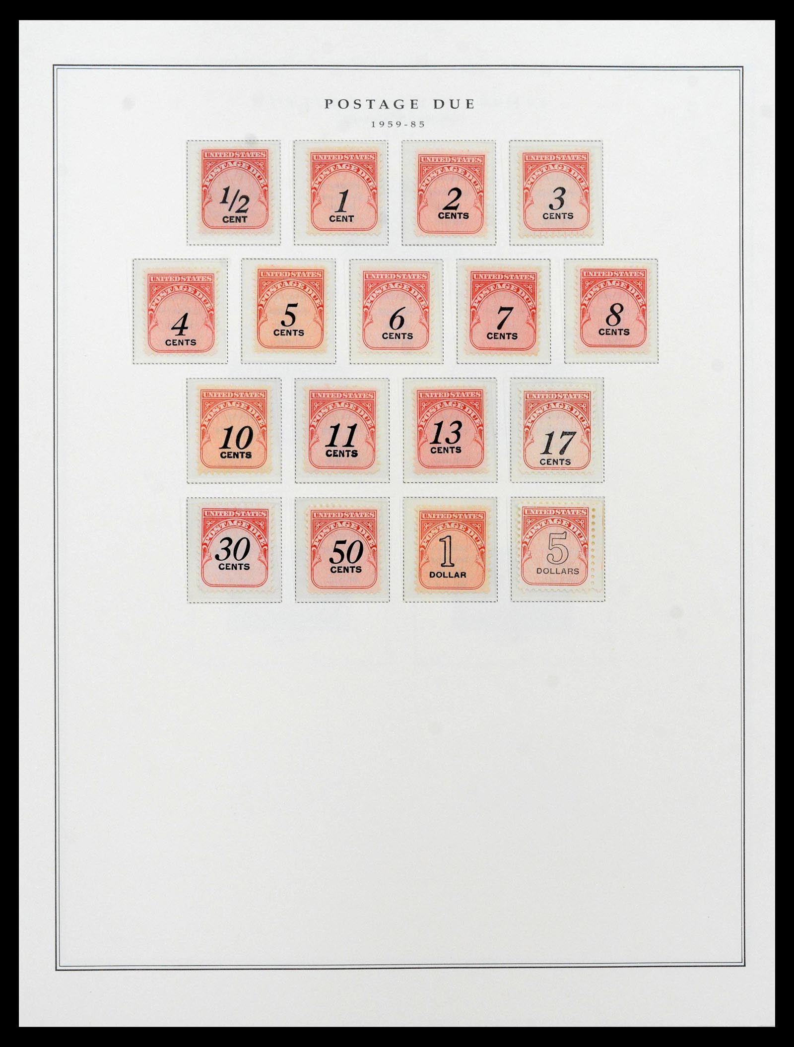 39443 0167 - Postzegelverzameling 39443 USA 1851-1976.
