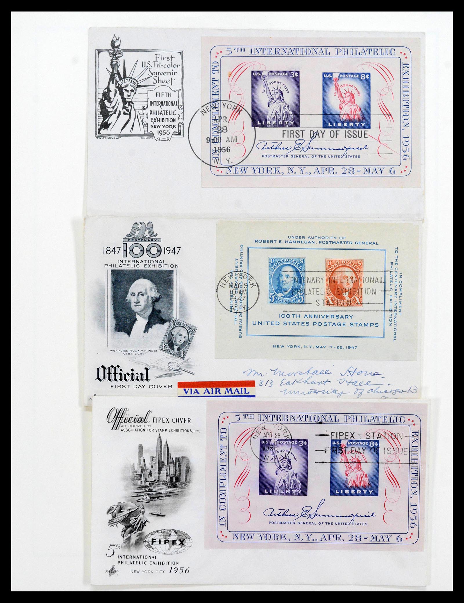 39443 0169 - Postzegelverzameling 39443 USA 1851-1976.