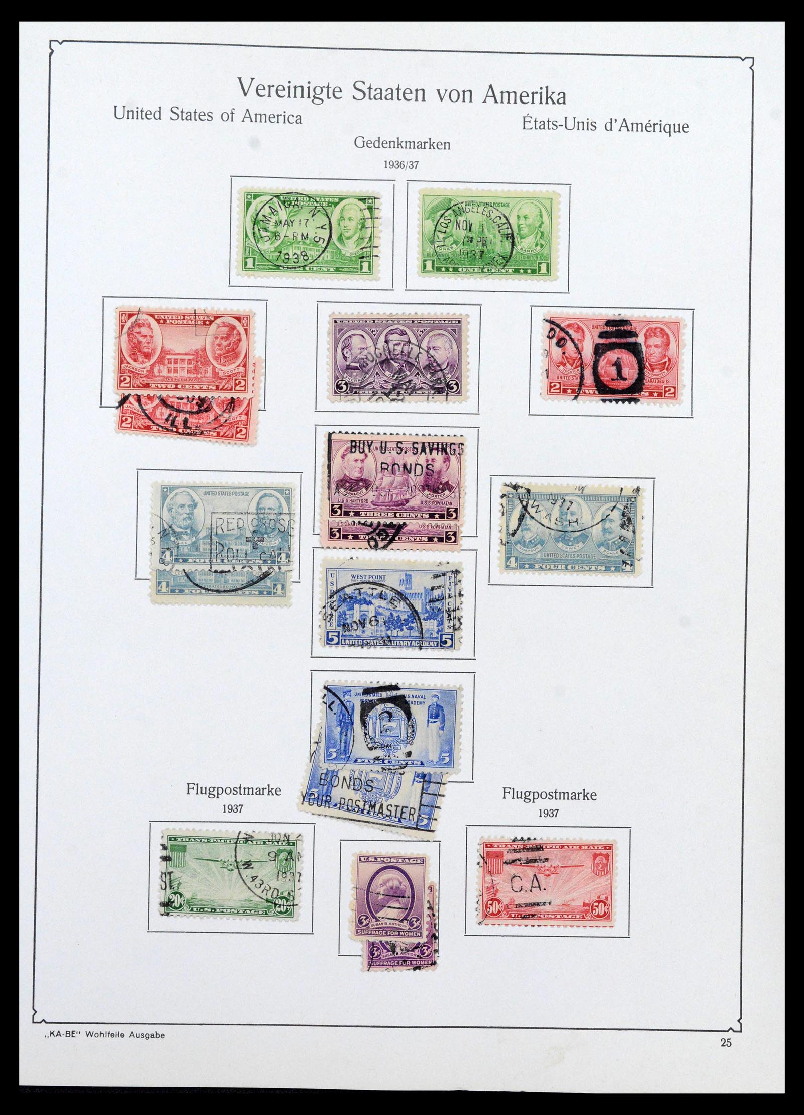 39444 0028 - Postzegelverzameling 39444 USA 1861-2008.