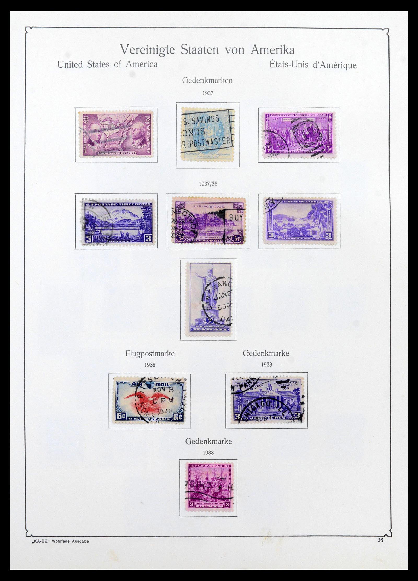 39444 0030 - Postzegelverzameling 39444 USA 1861-2008.