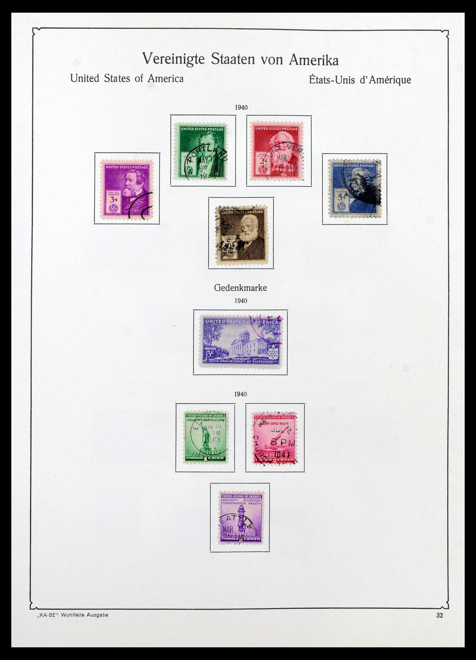 39444 0037 - Postzegelverzameling 39444 USA 1861-2008.