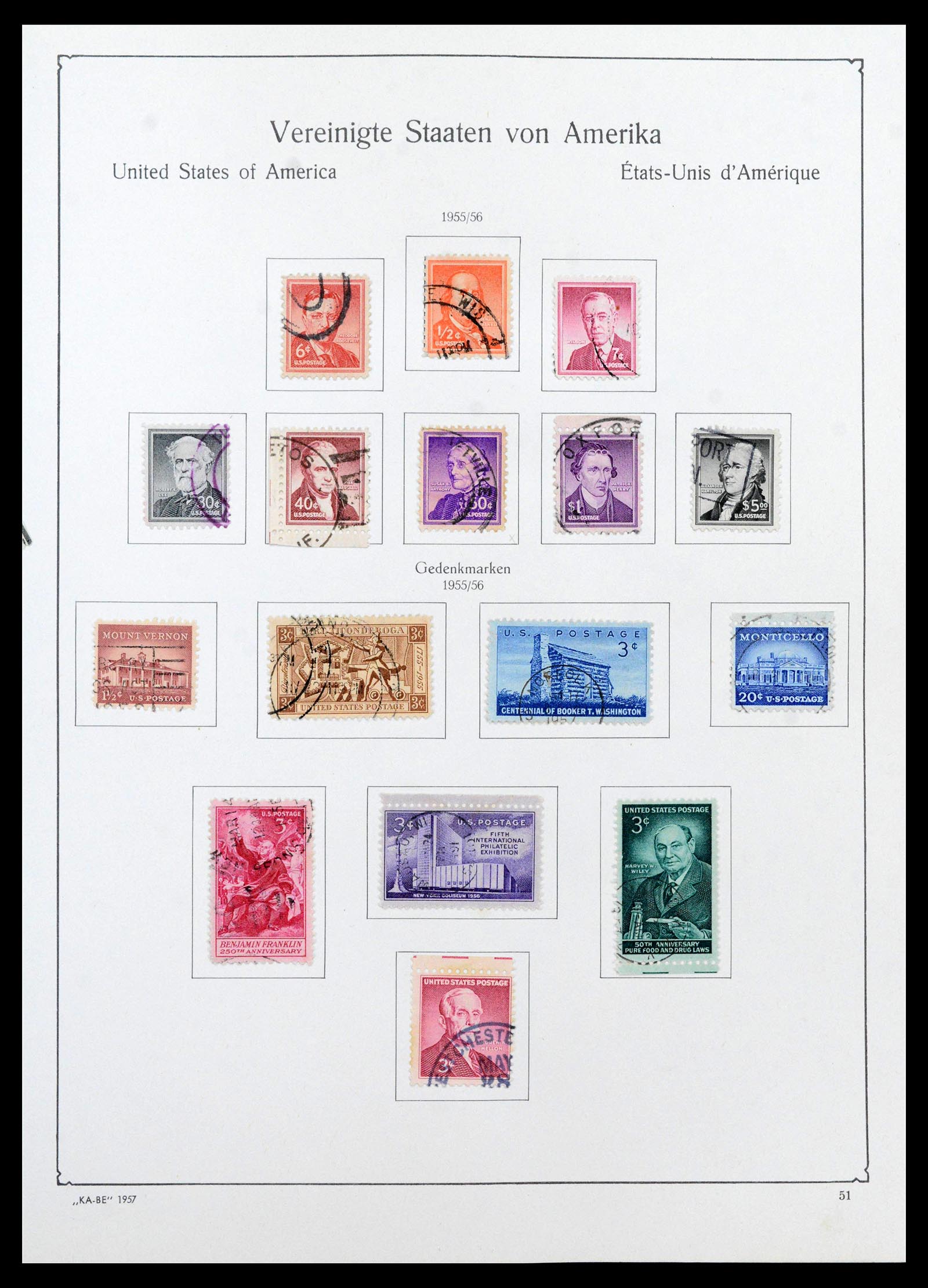 39444 0061 - Postzegelverzameling 39444 USA 1861-2008.