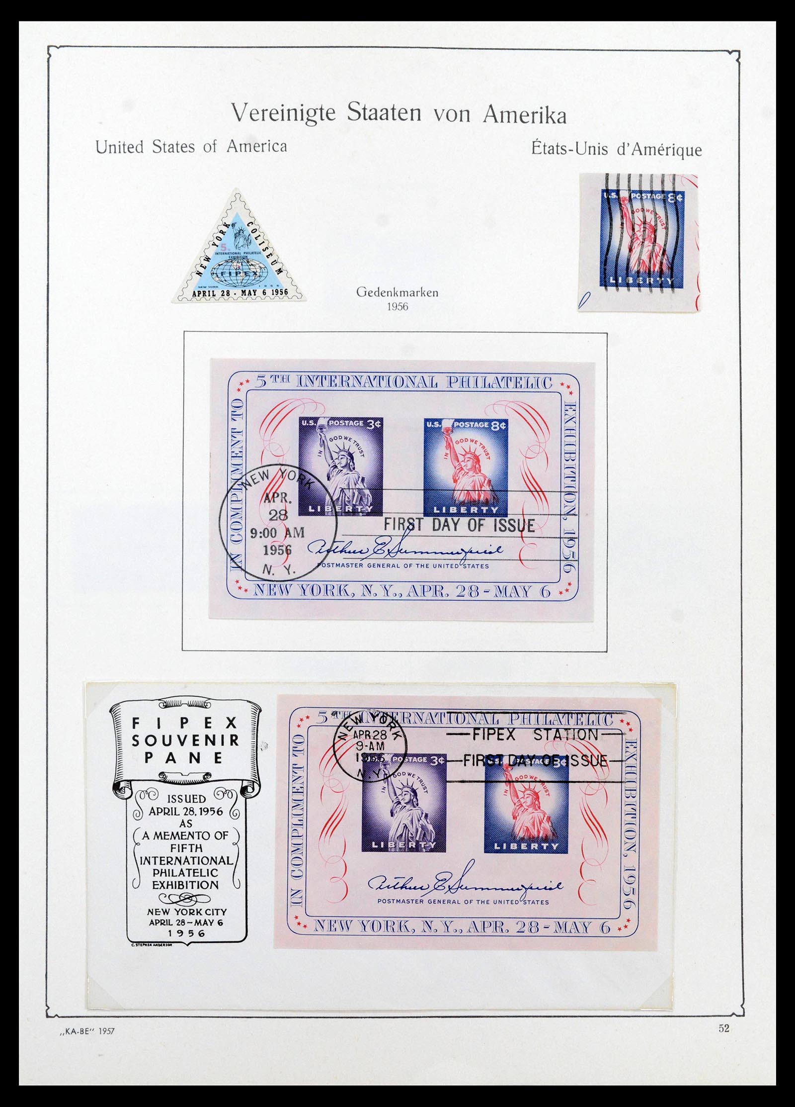 39444 0062 - Postzegelverzameling 39444 USA 1861-2008.
