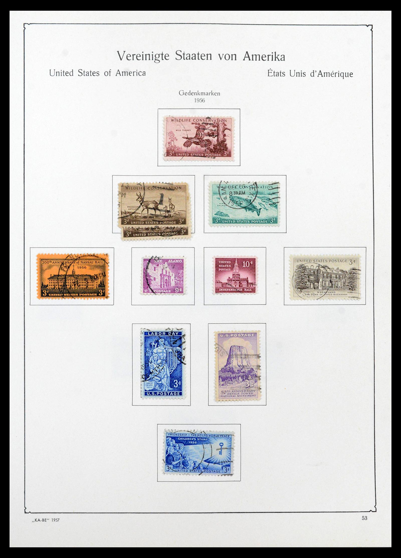 39444 0063 - Postzegelverzameling 39444 USA 1861-2008.