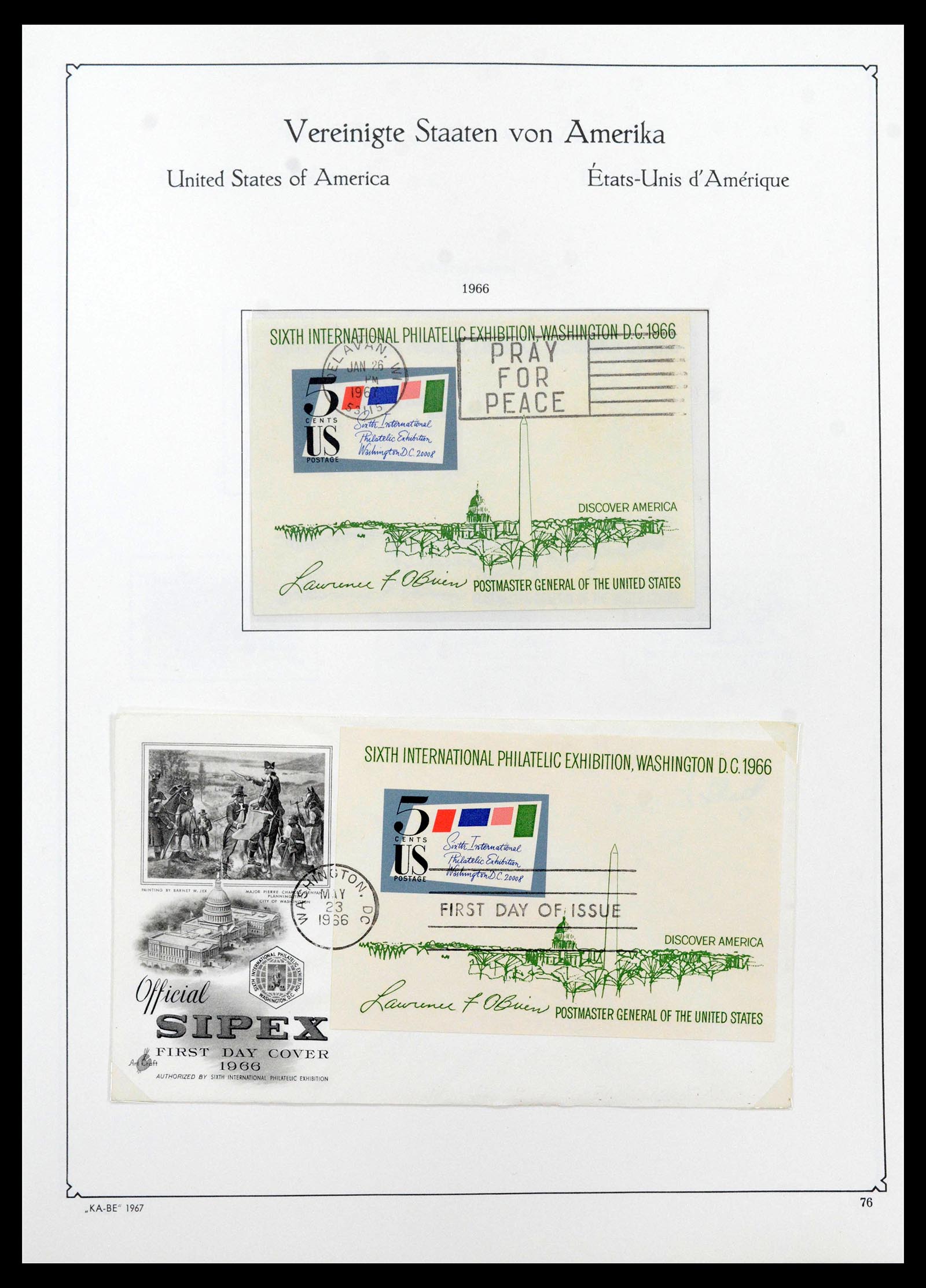 39444 0086 - Postzegelverzameling 39444 USA 1861-2008.