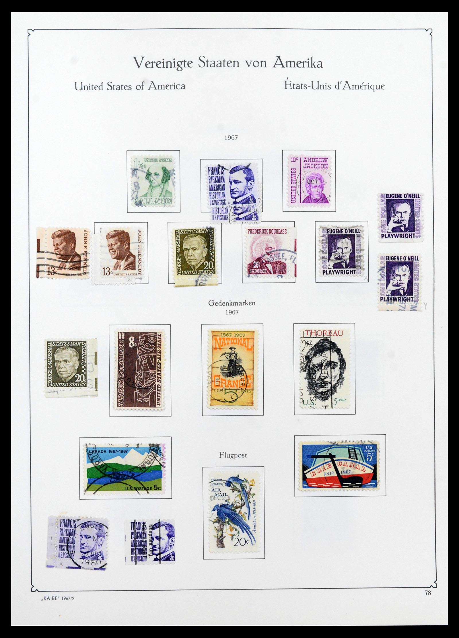 39444 0088 - Postzegelverzameling 39444 USA 1861-2008.