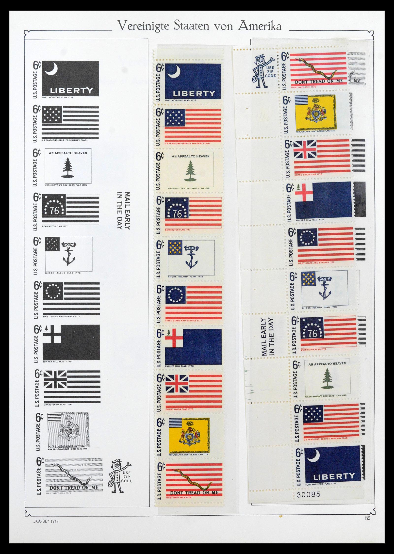 39444 0092 - Postzegelverzameling 39444 USA 1861-2008.