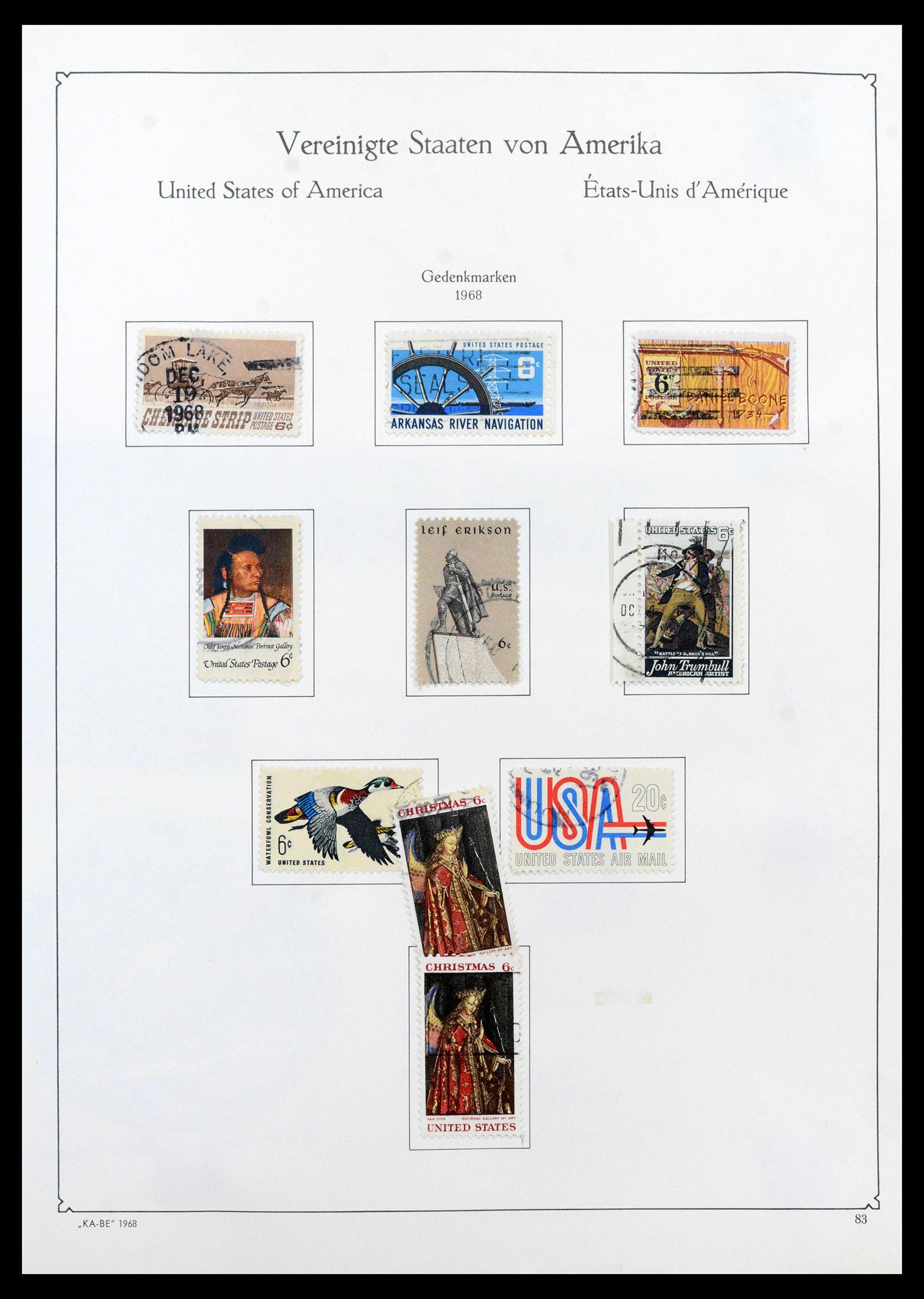 39444 0093 - Postzegelverzameling 39444 USA 1861-2008.