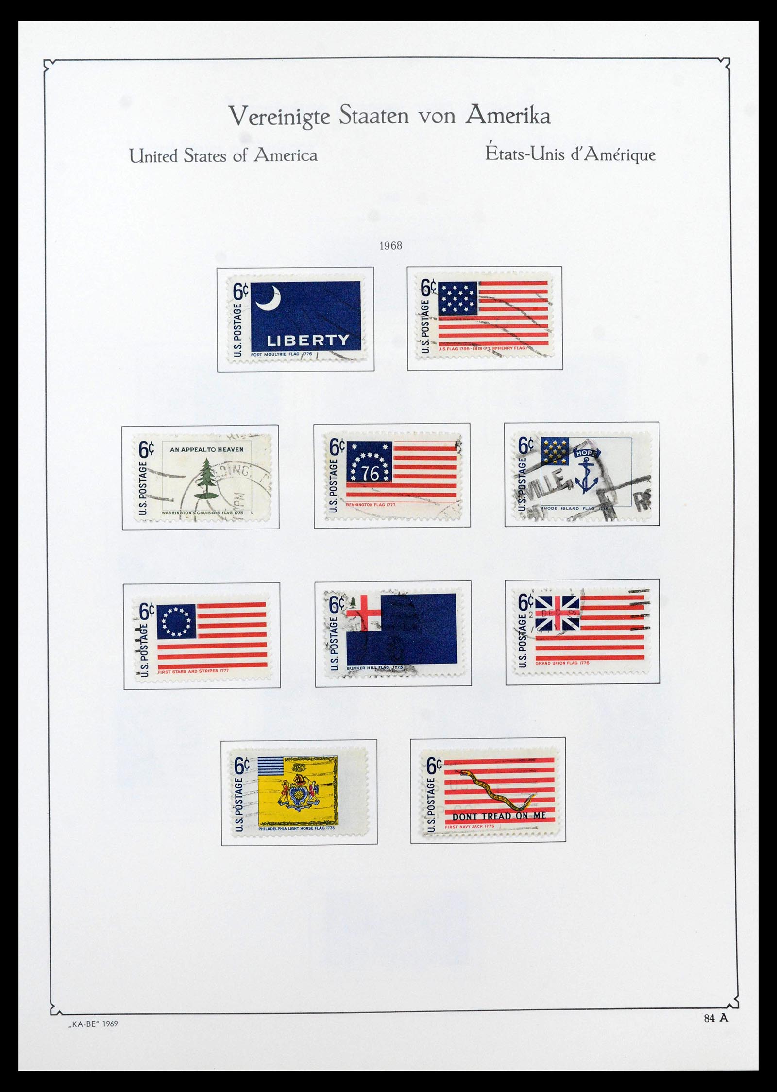 39444 0096 - Postzegelverzameling 39444 USA 1861-2008.