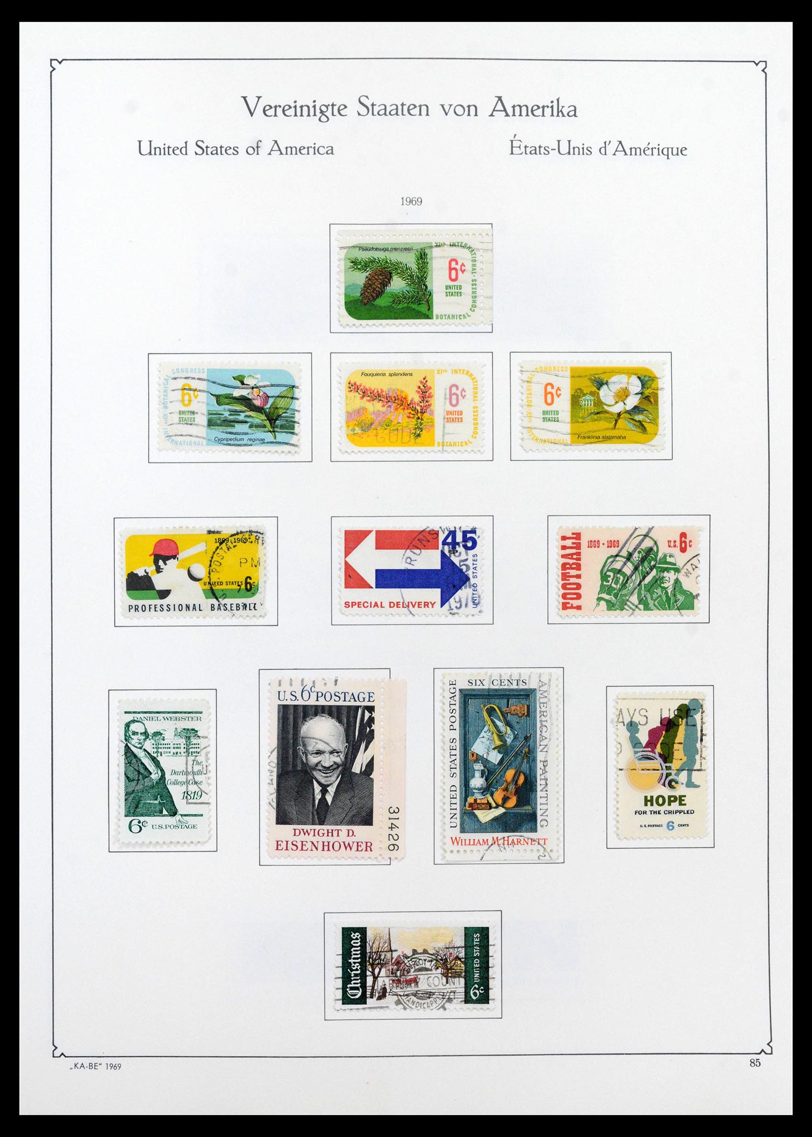 39444 0098 - Postzegelverzameling 39444 USA 1861-2008.