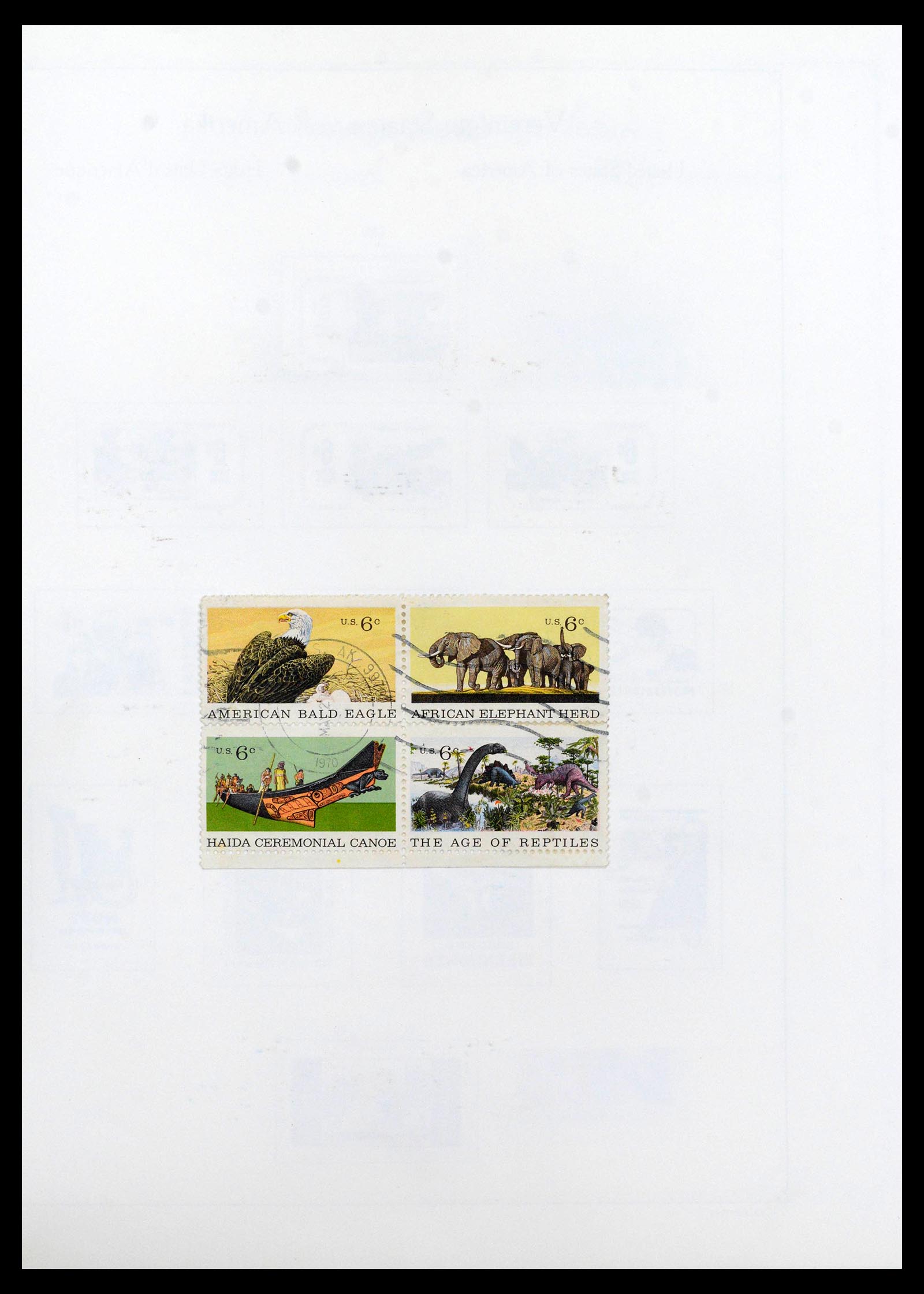 39444 0099 - Postzegelverzameling 39444 USA 1861-2008.