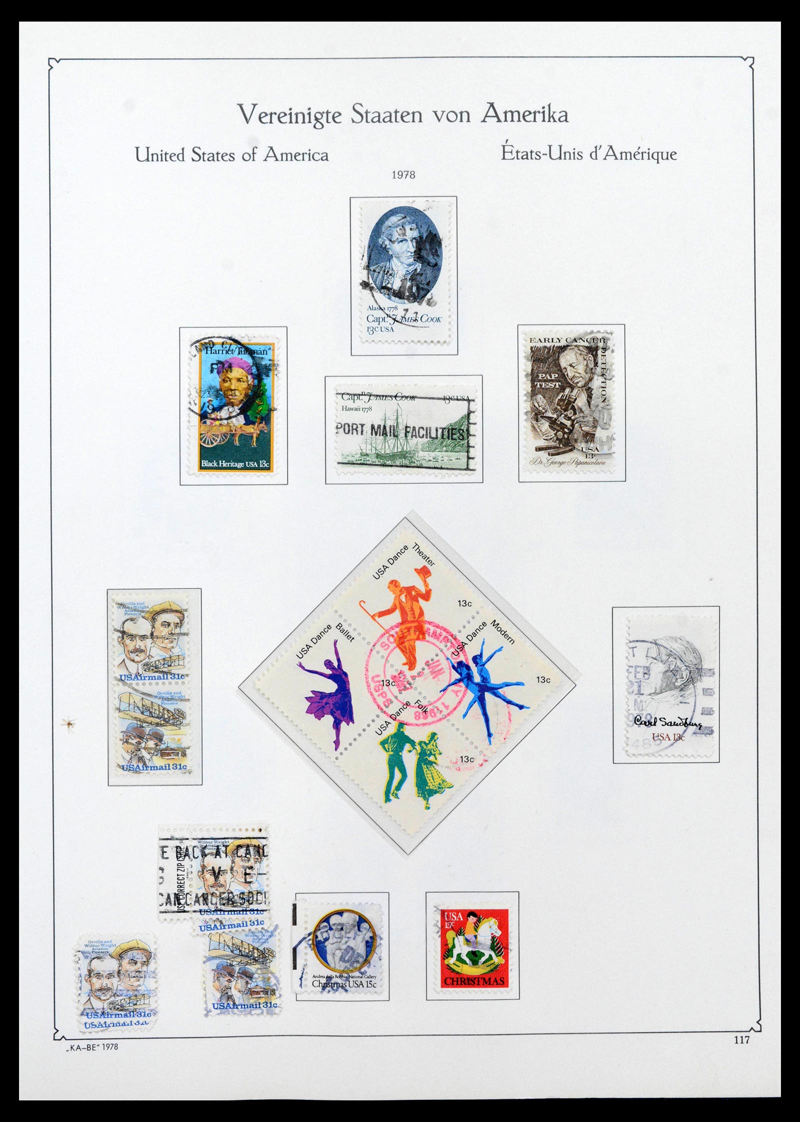 39444 0144 - Postzegelverzameling 39444 USA 1861-2008.