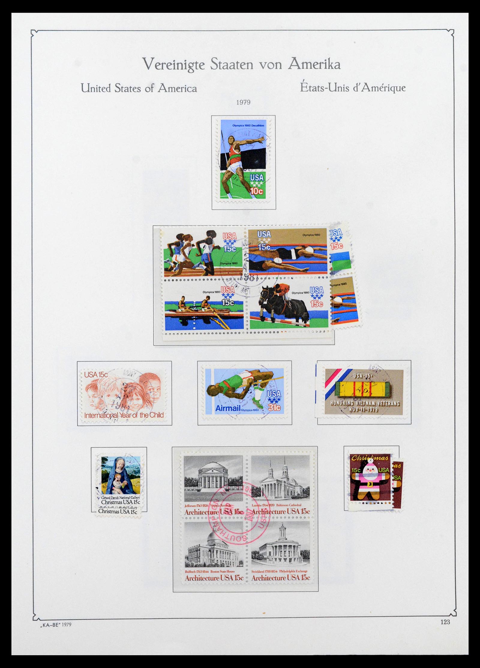 39444 0152 - Postzegelverzameling 39444 USA 1861-2008.